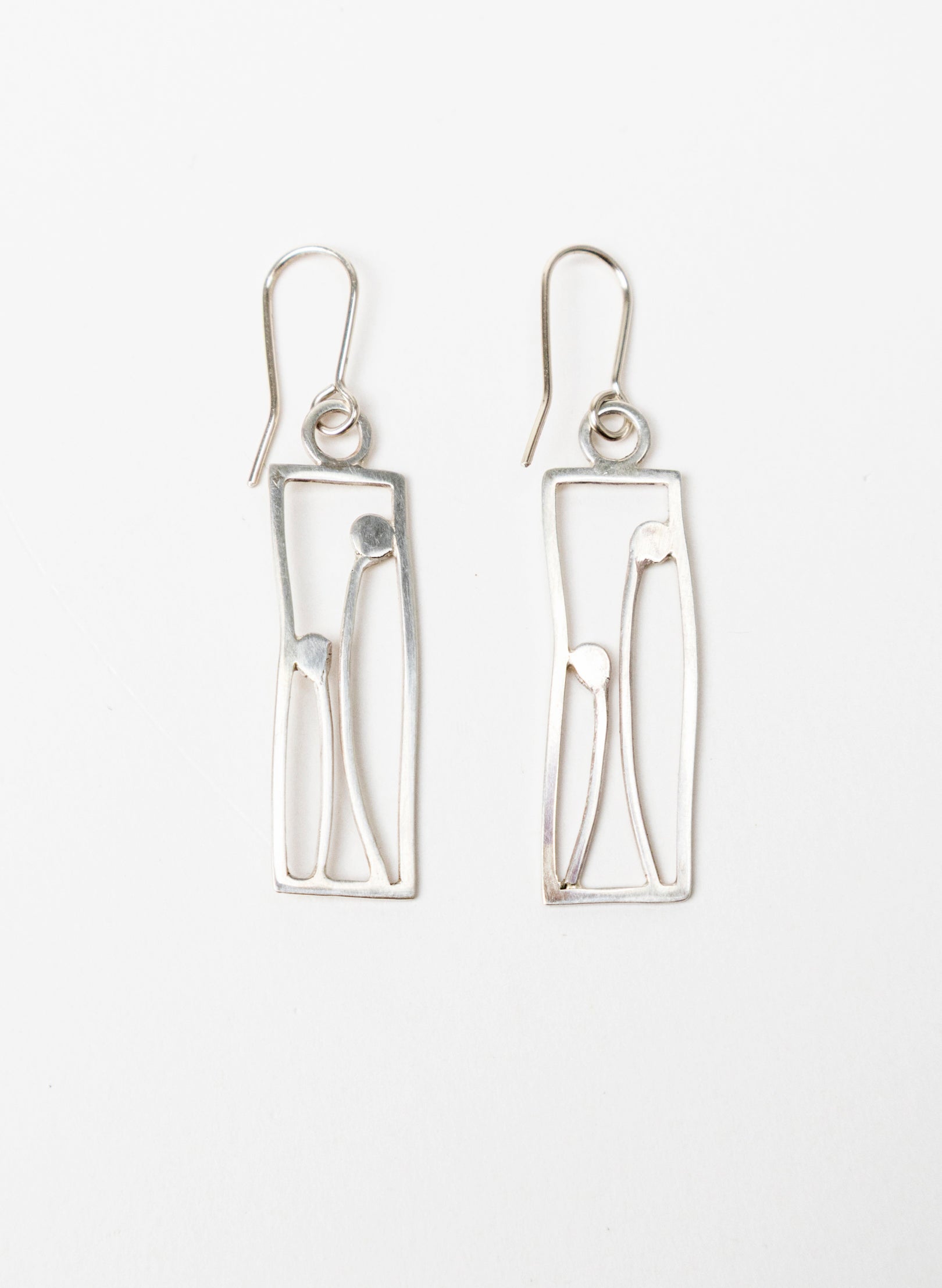 Buds in Frame Earring