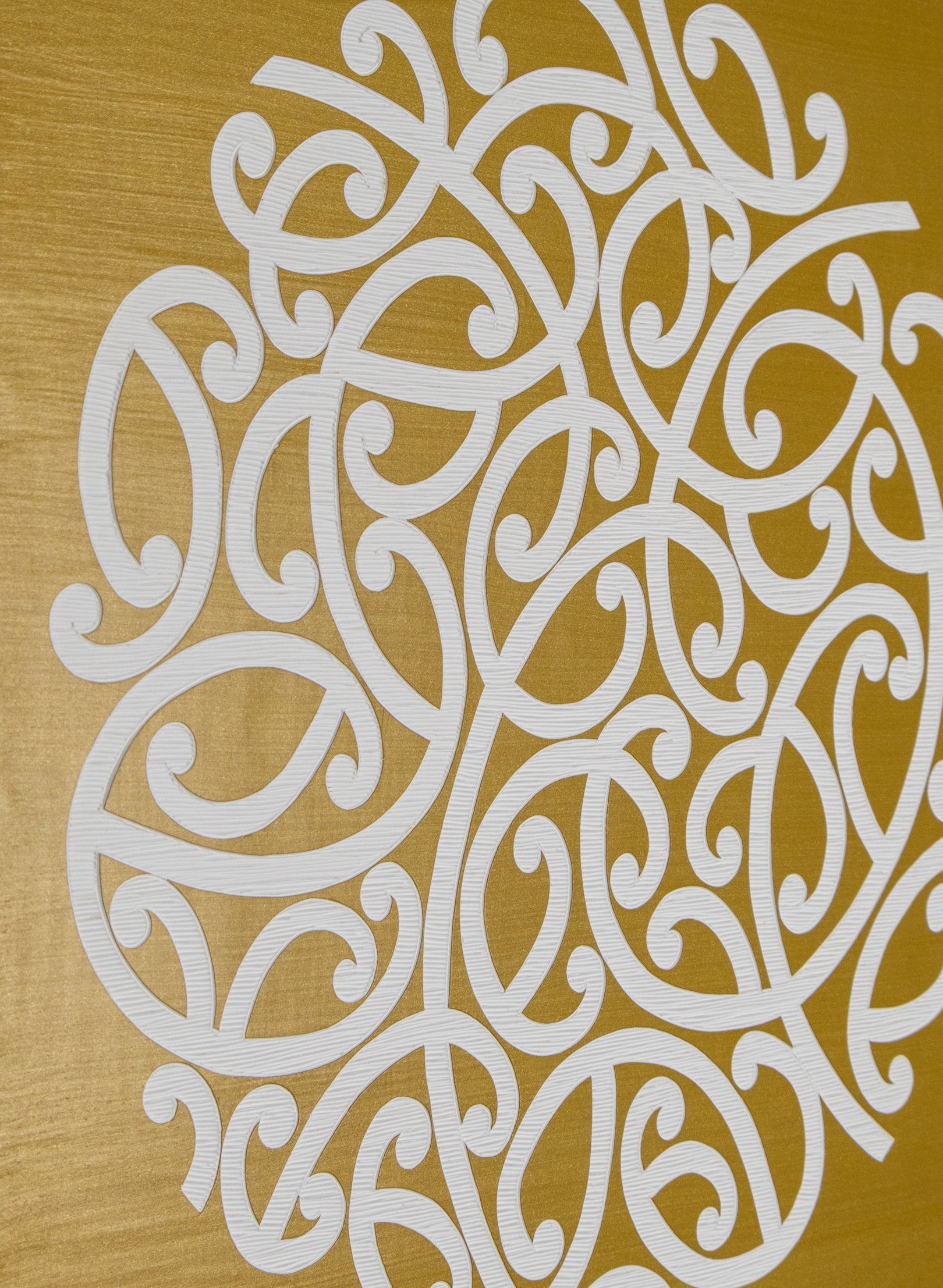 Poi Āwhiowhio - Original Carved Painting