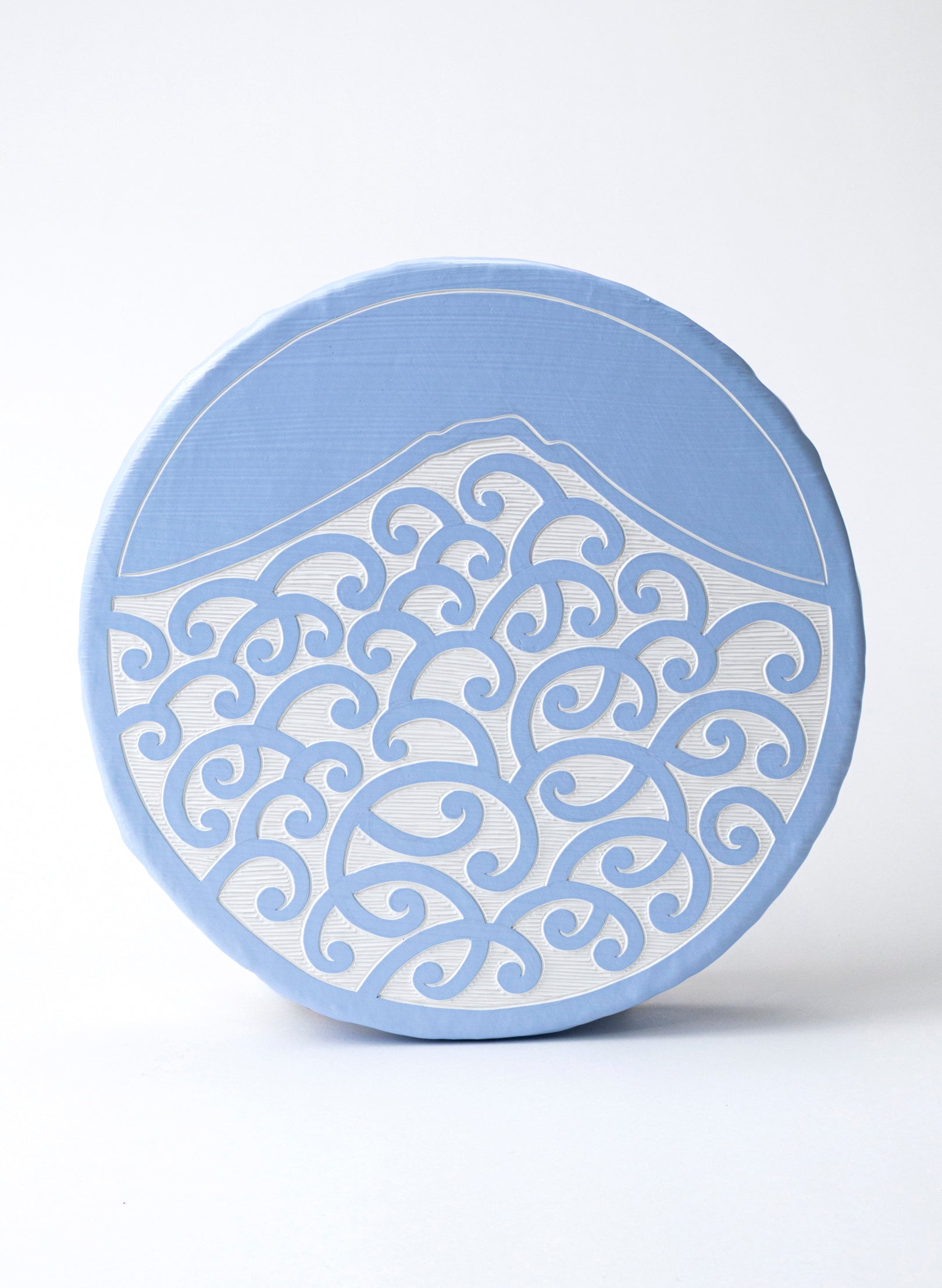 Rangitoto - Original Carved Painting