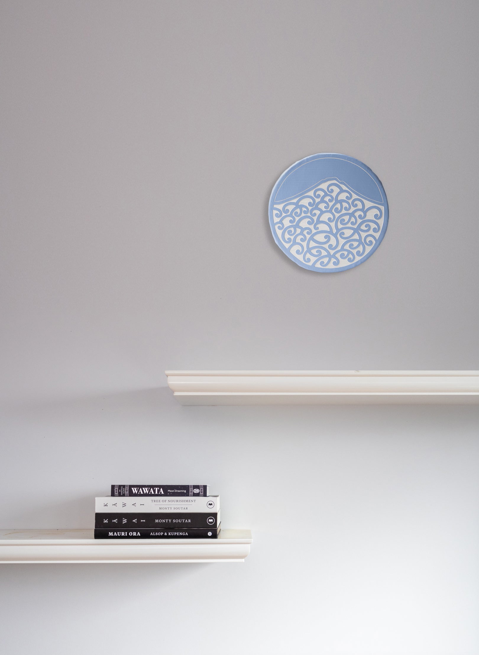 Rangitoto - Original Carved Painting