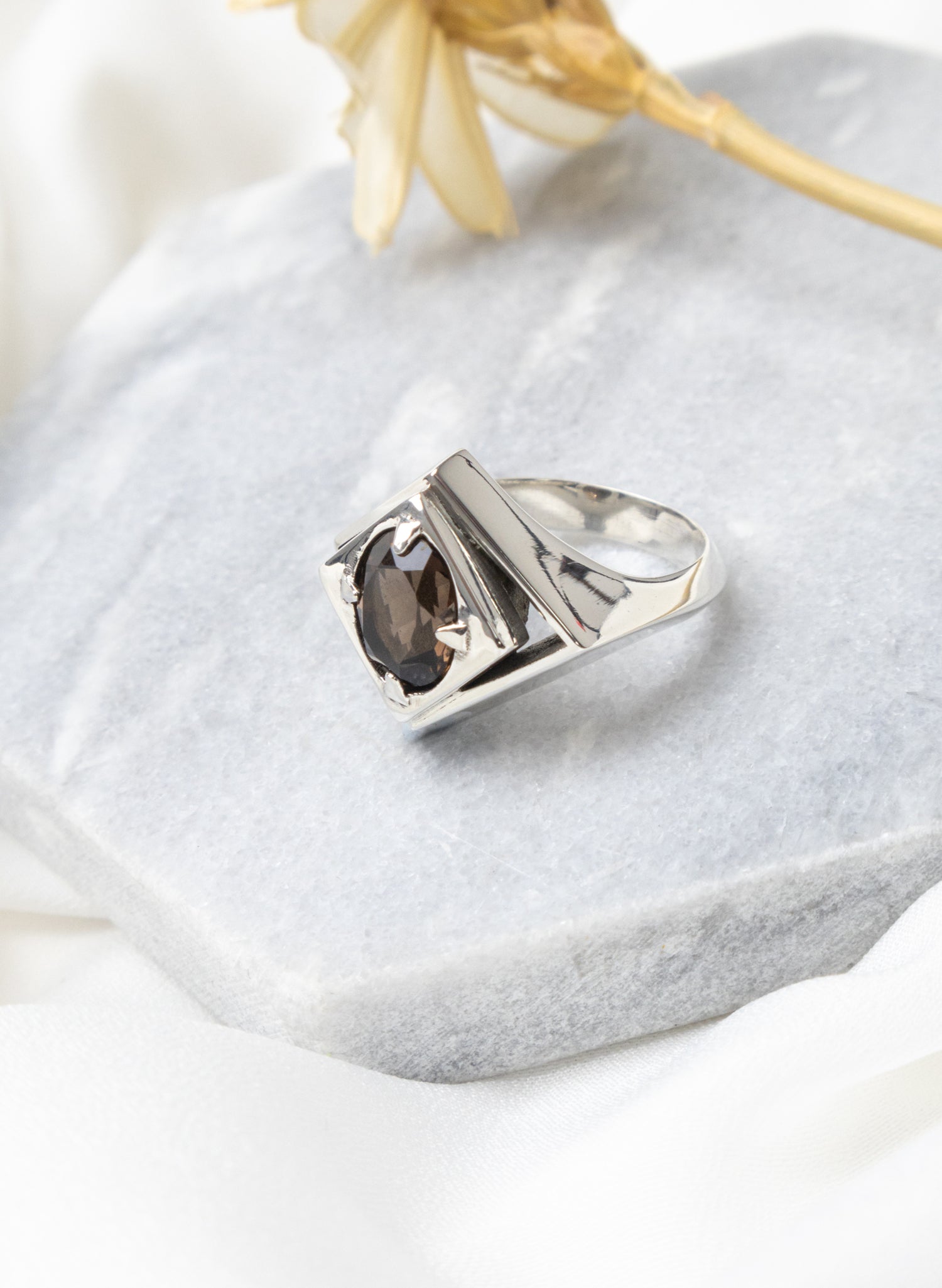 Diamond Void Cocktail Ring