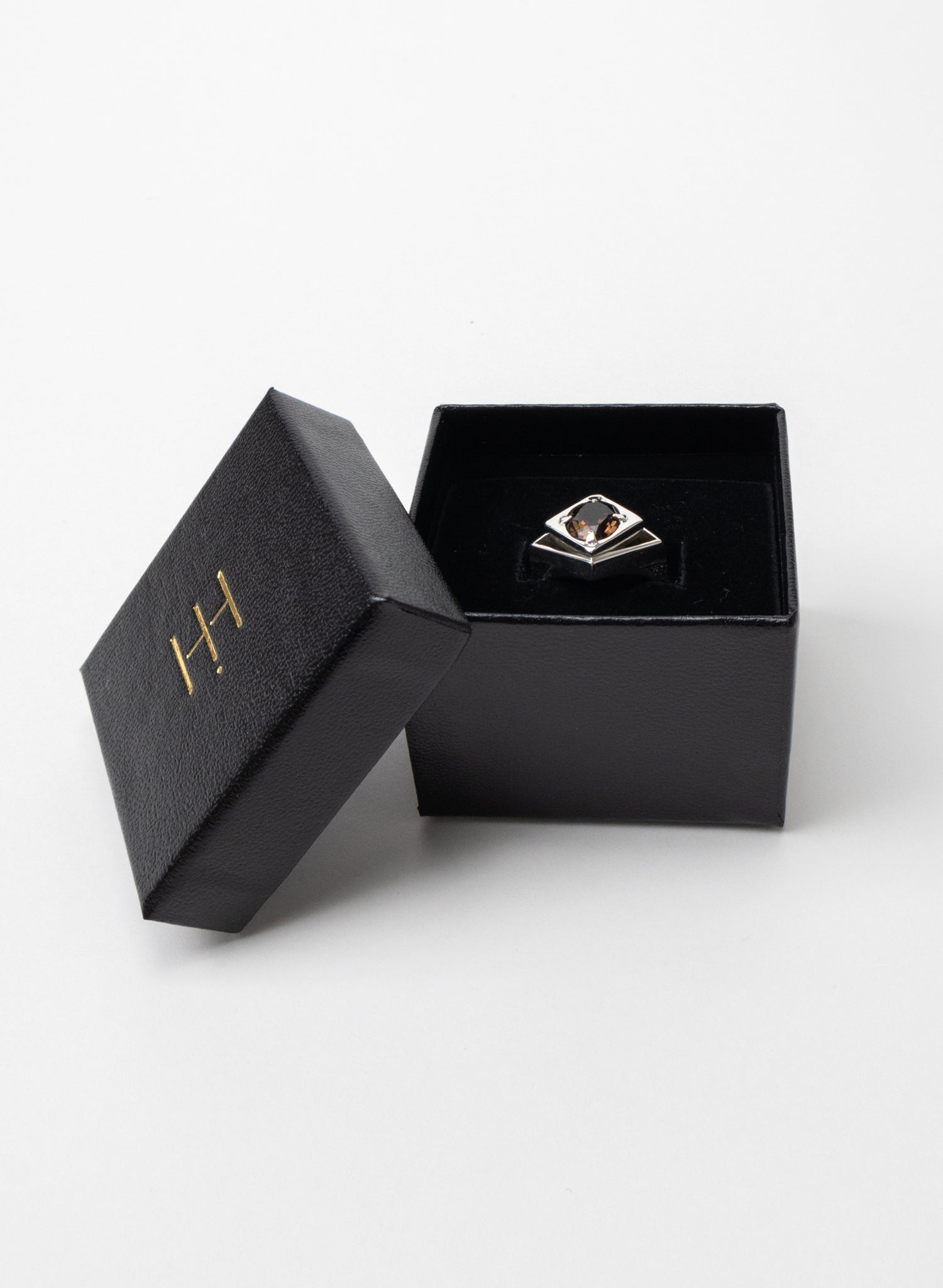 Diamond Void Cocktail Ring