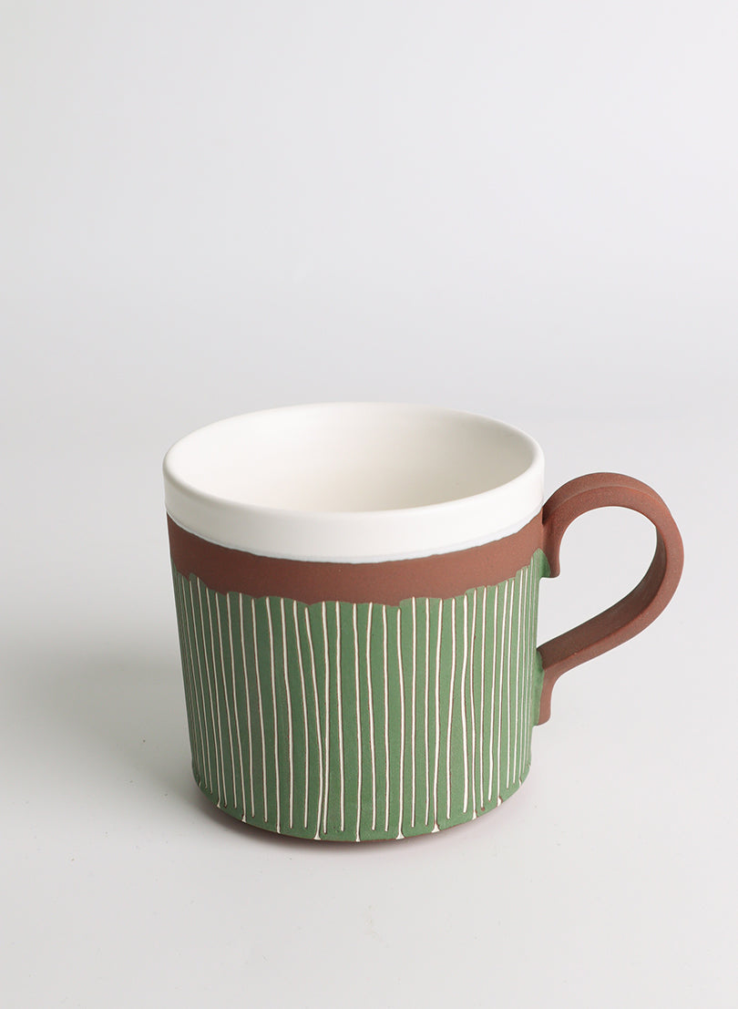 Green Line Mug