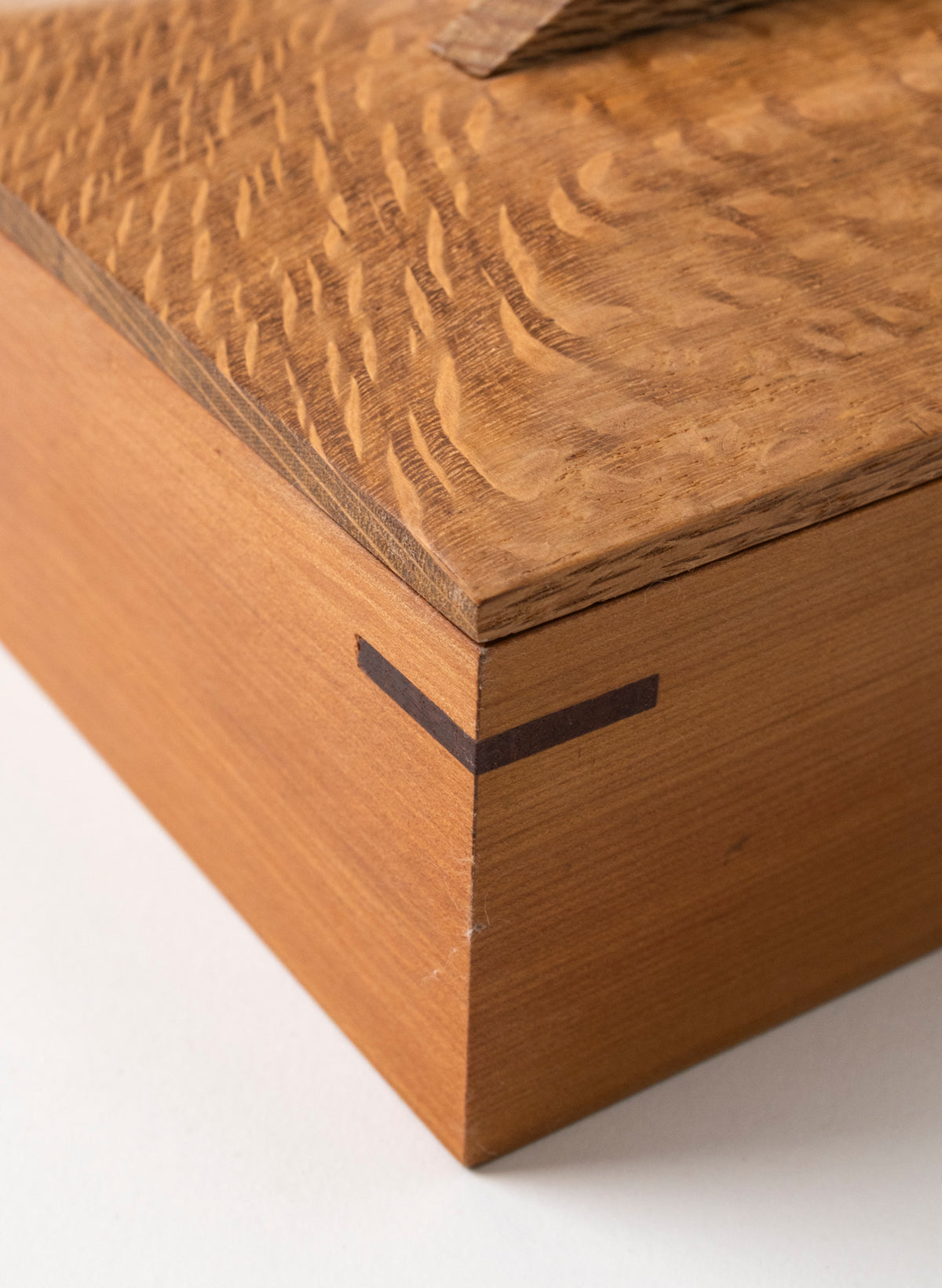 Timber Treasure Box - Silky Oak and Totara
