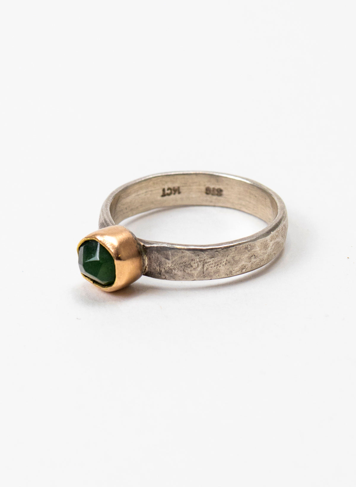 Dual Gold Pounamu Ring