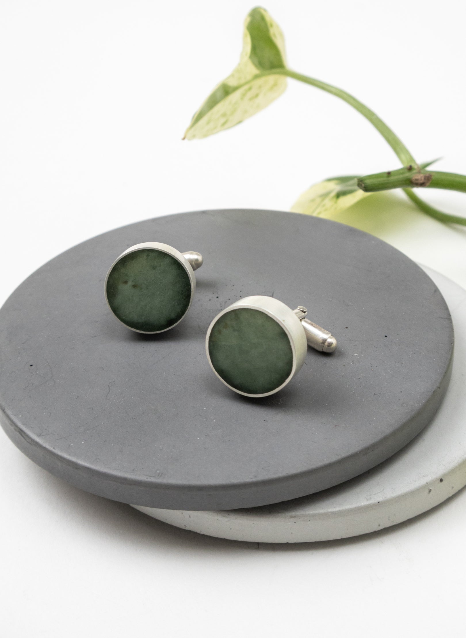 Caim Cufflinks - Pounamu