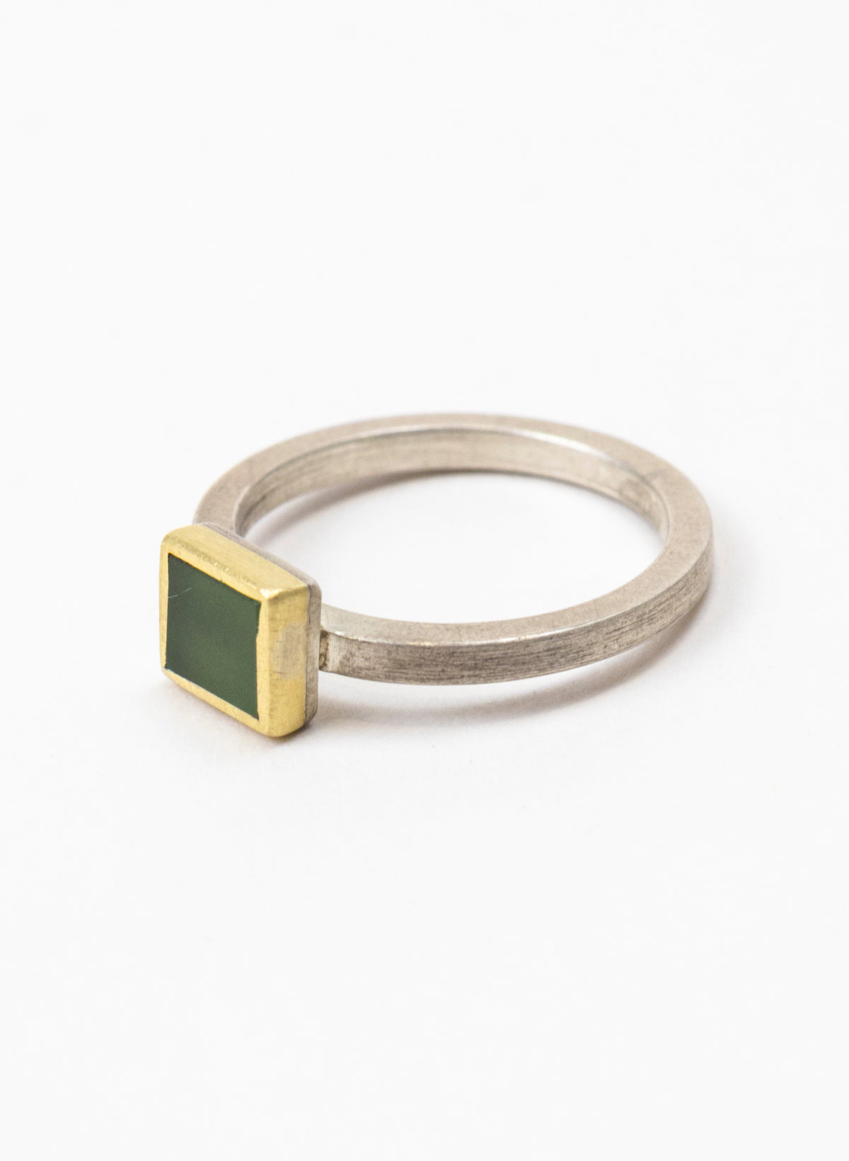 Dual Gold Pounamu Ring