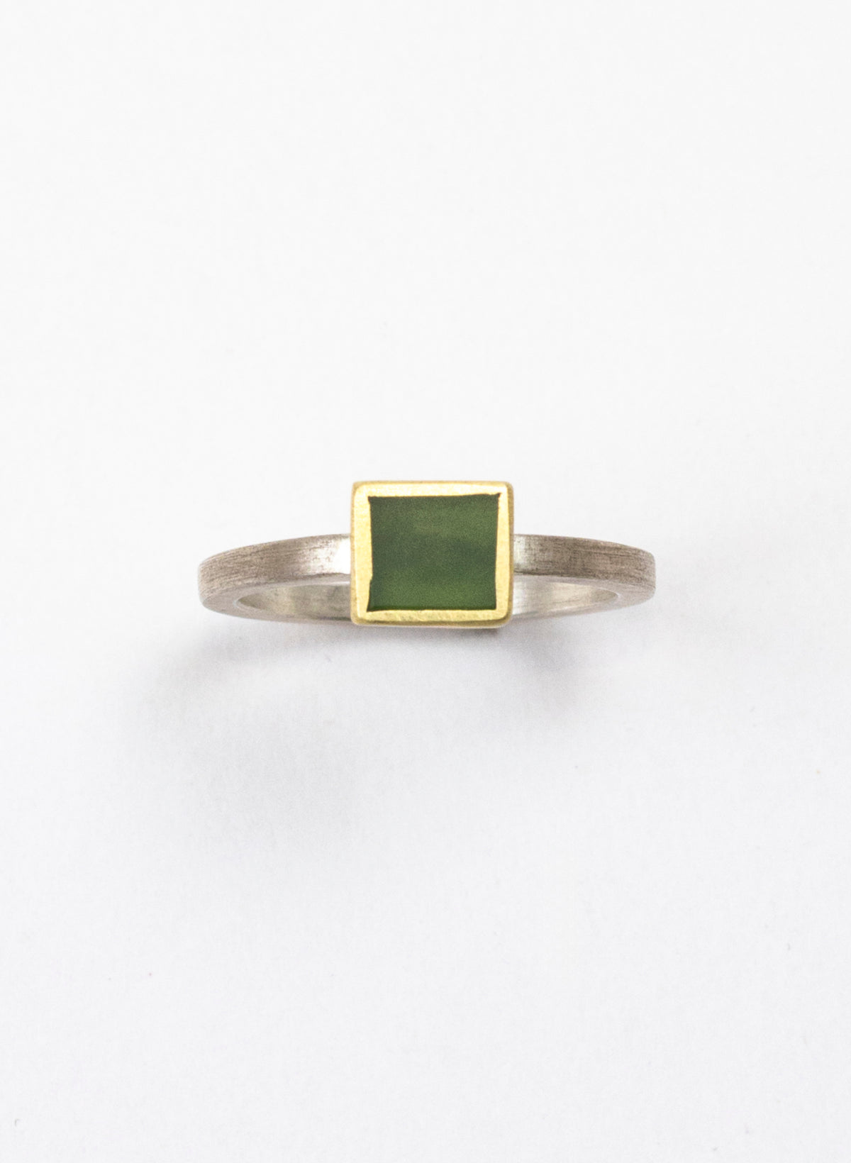 Dual Gold Pounamu Ring