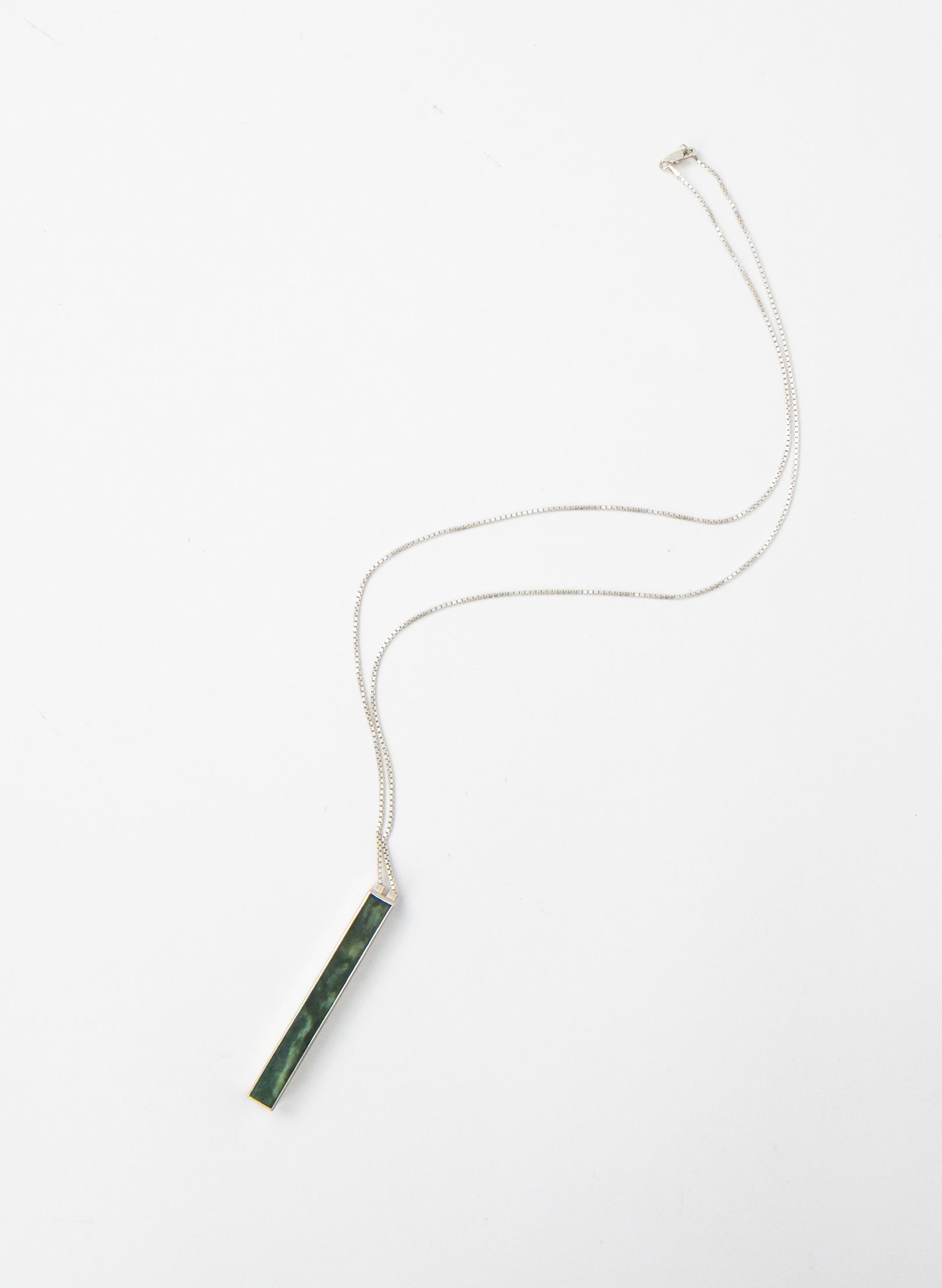 Column Pounamu Pendant C