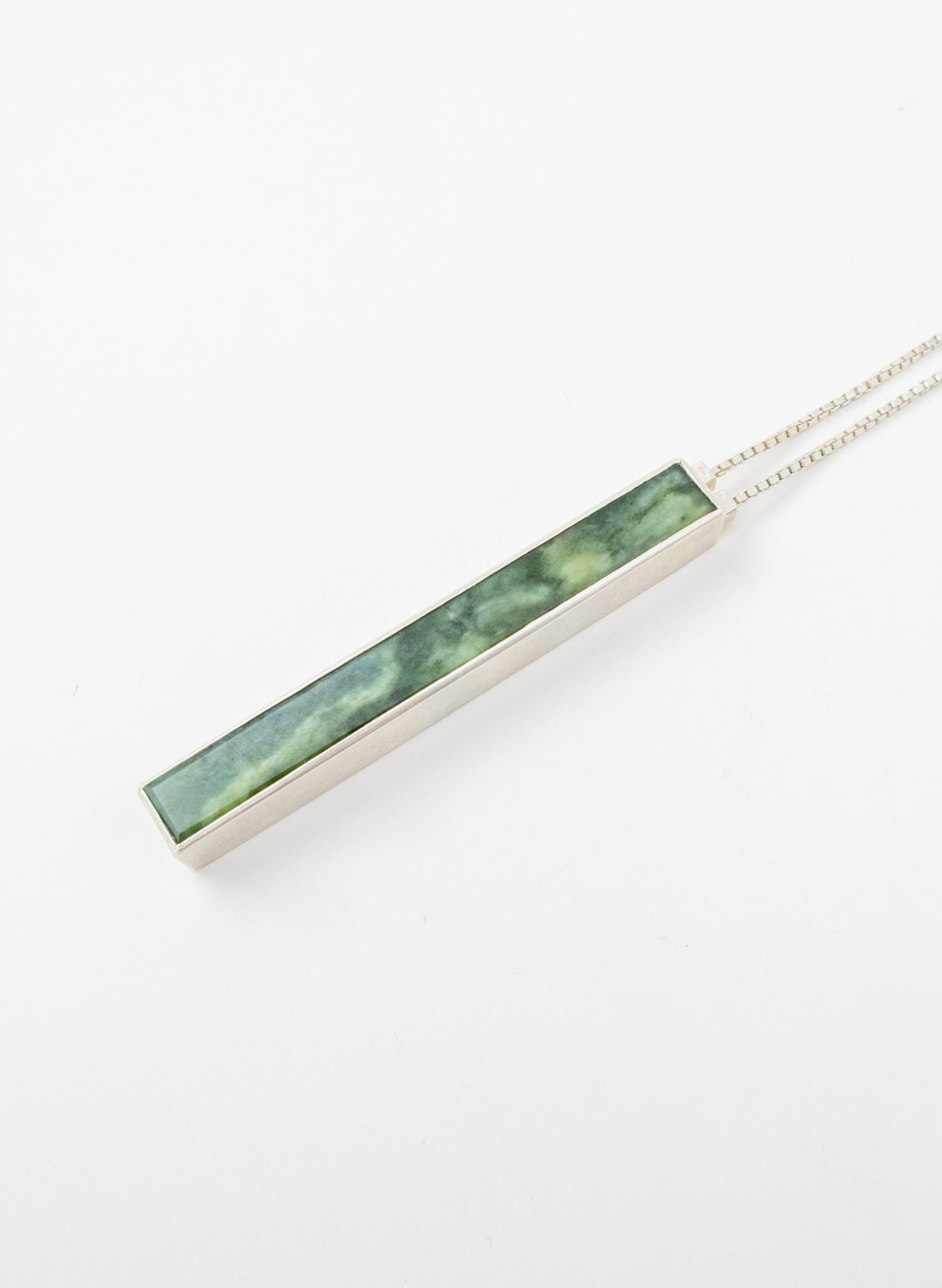 Column Pounamu Pendant C