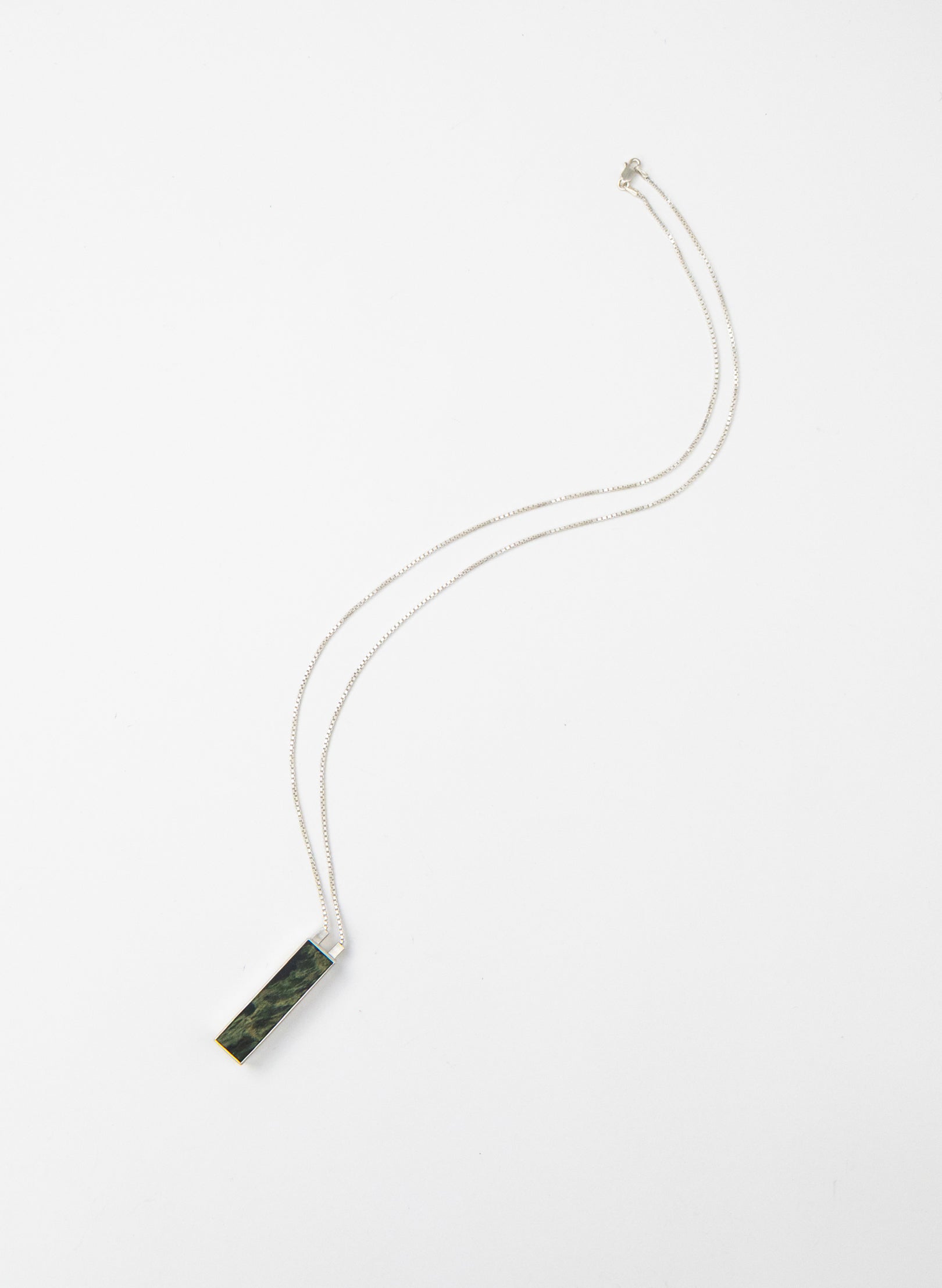 Column Pounamu Pendant D