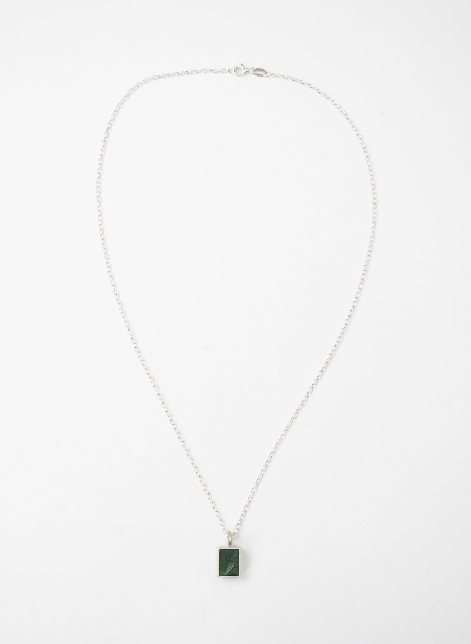 Pounamu Box Pendant B