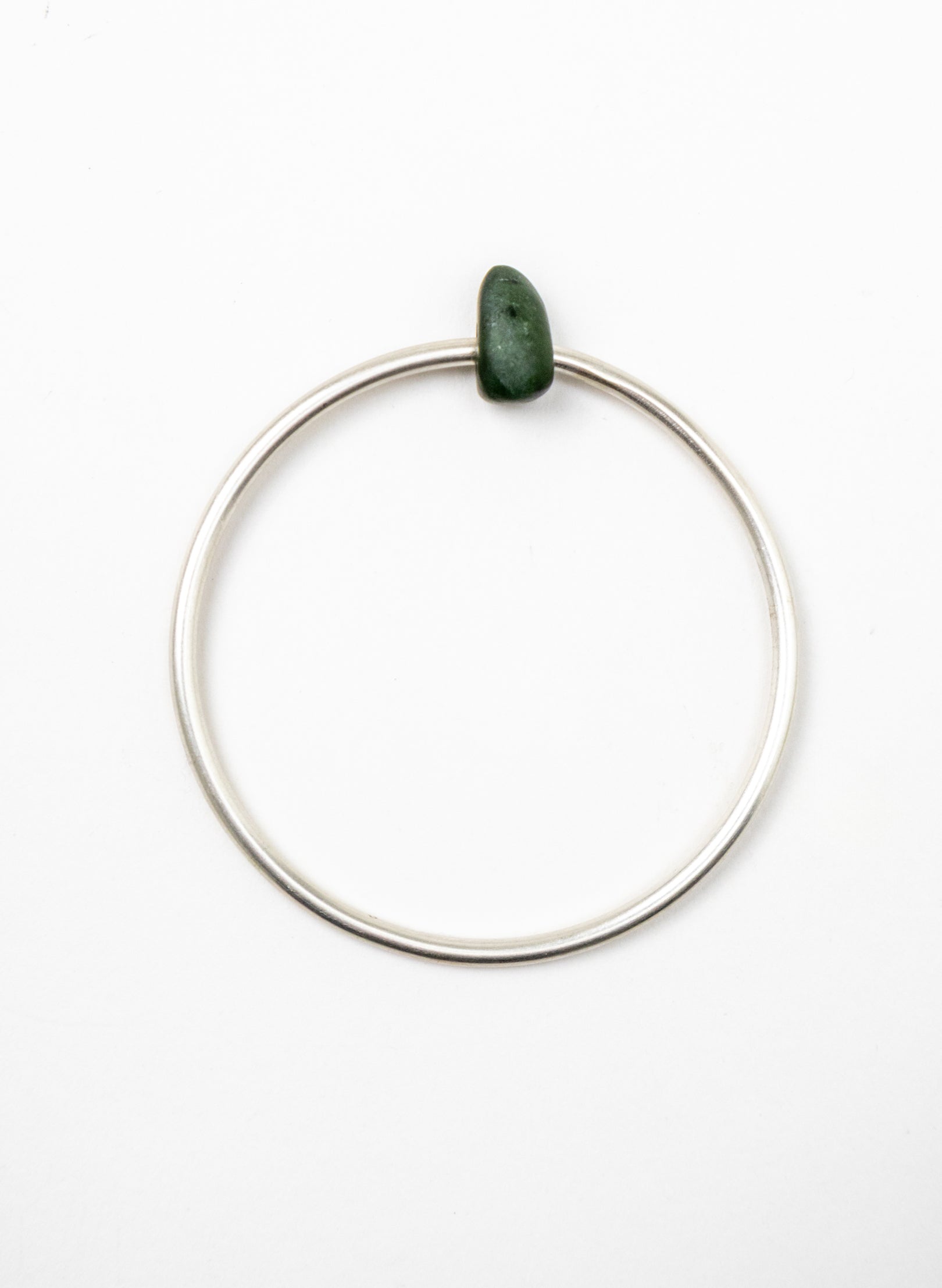 Pebble Pounamu Bangle Small - 63mm Internal Diameter