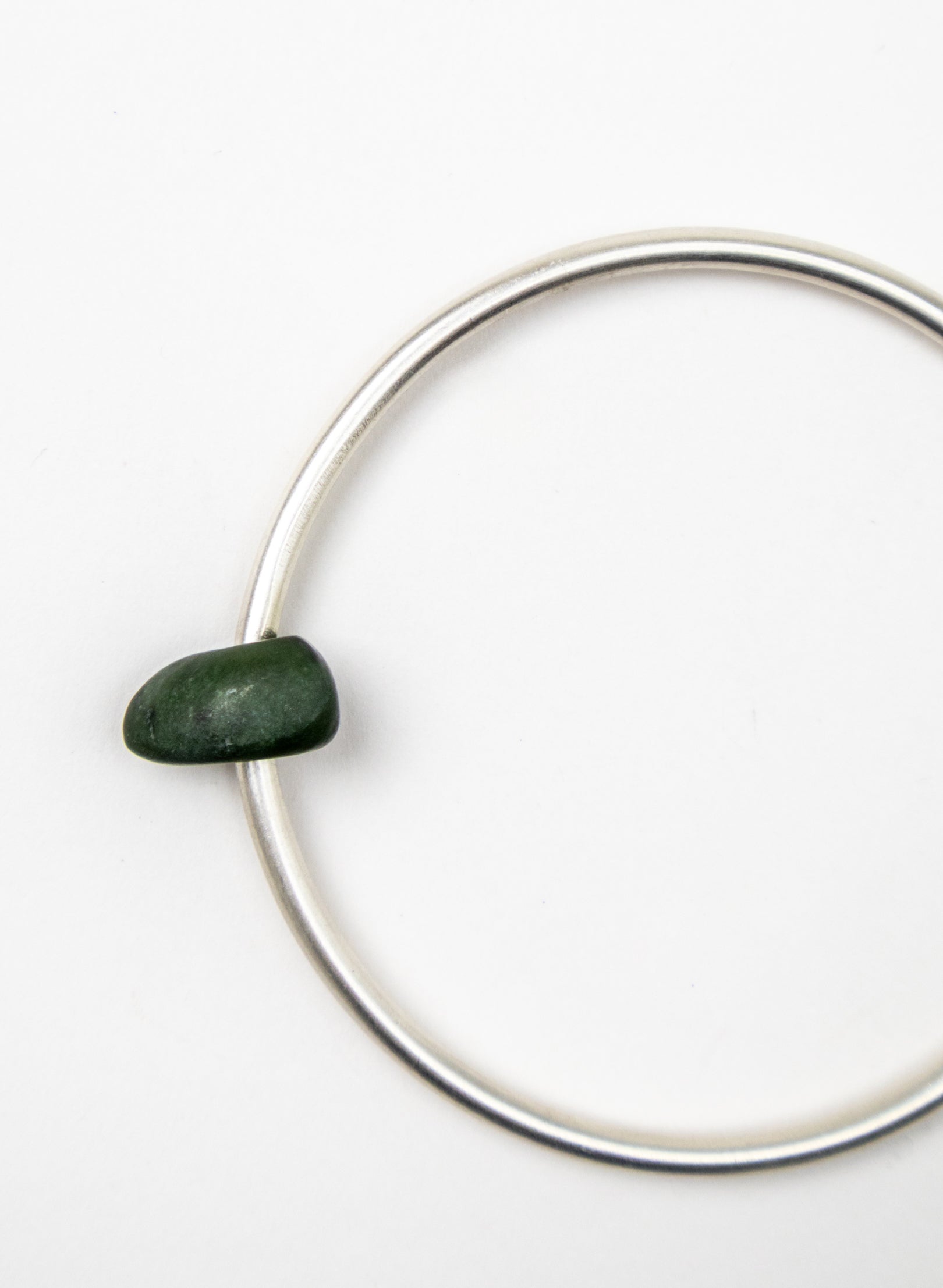 Pebble Pounamu Bangle Small - 63mm Internal Diameter