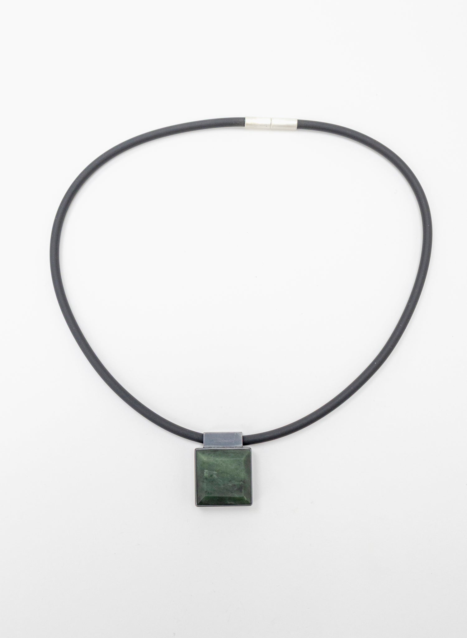 Geometric Pounamu Gem Pendant