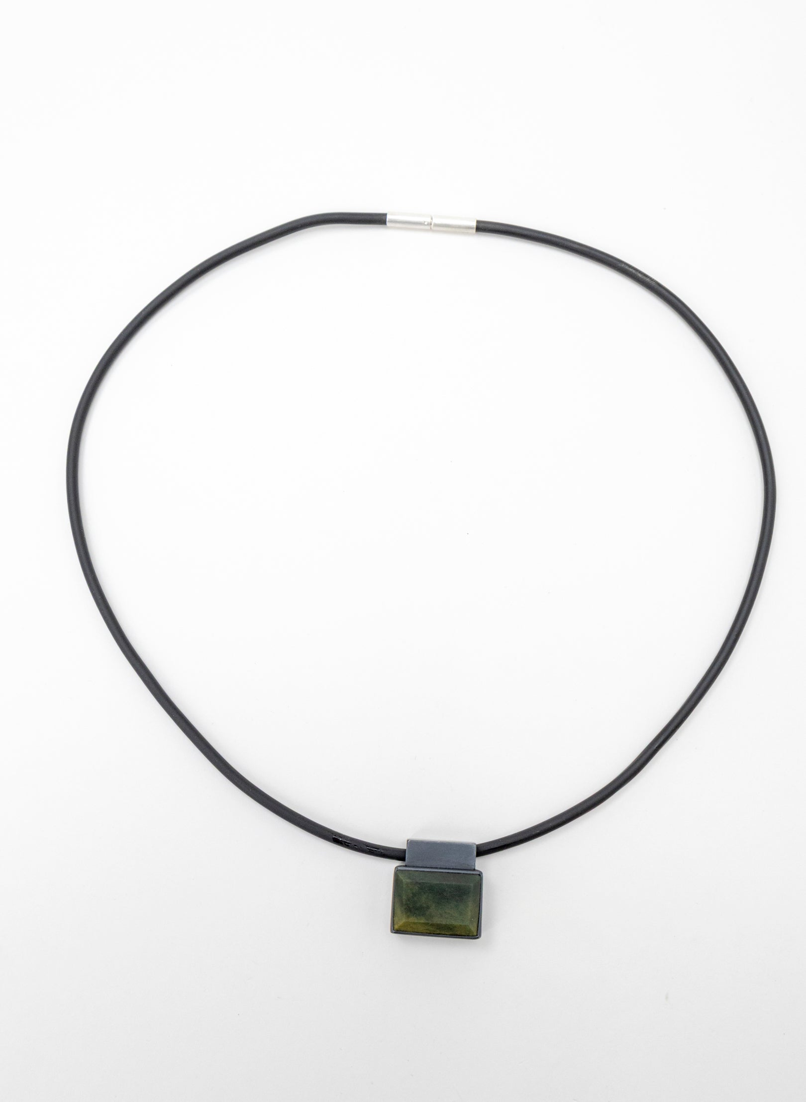 Geometric Pounamu Gem Pendant