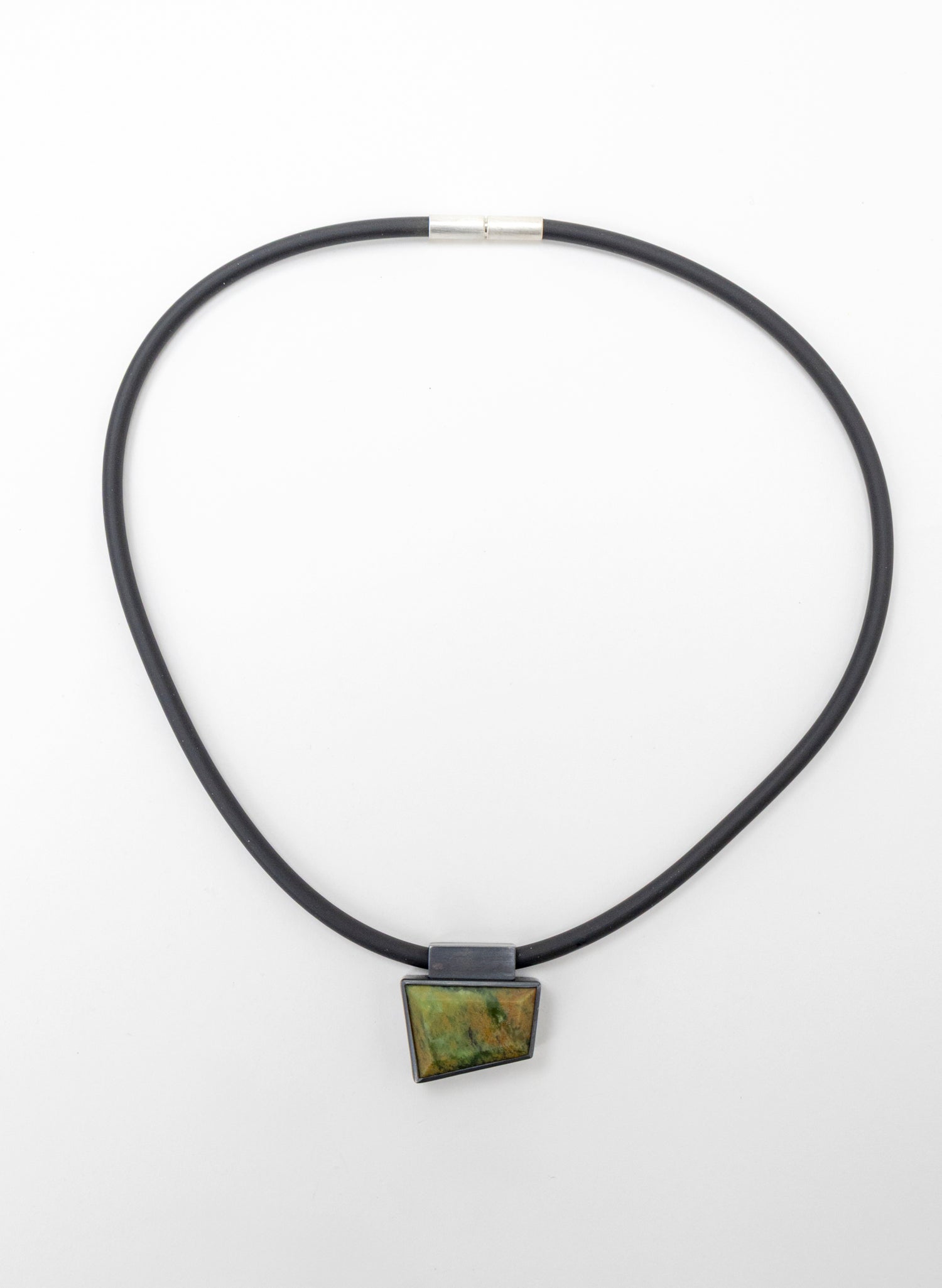 Geometric Pounamu Gem Pendant