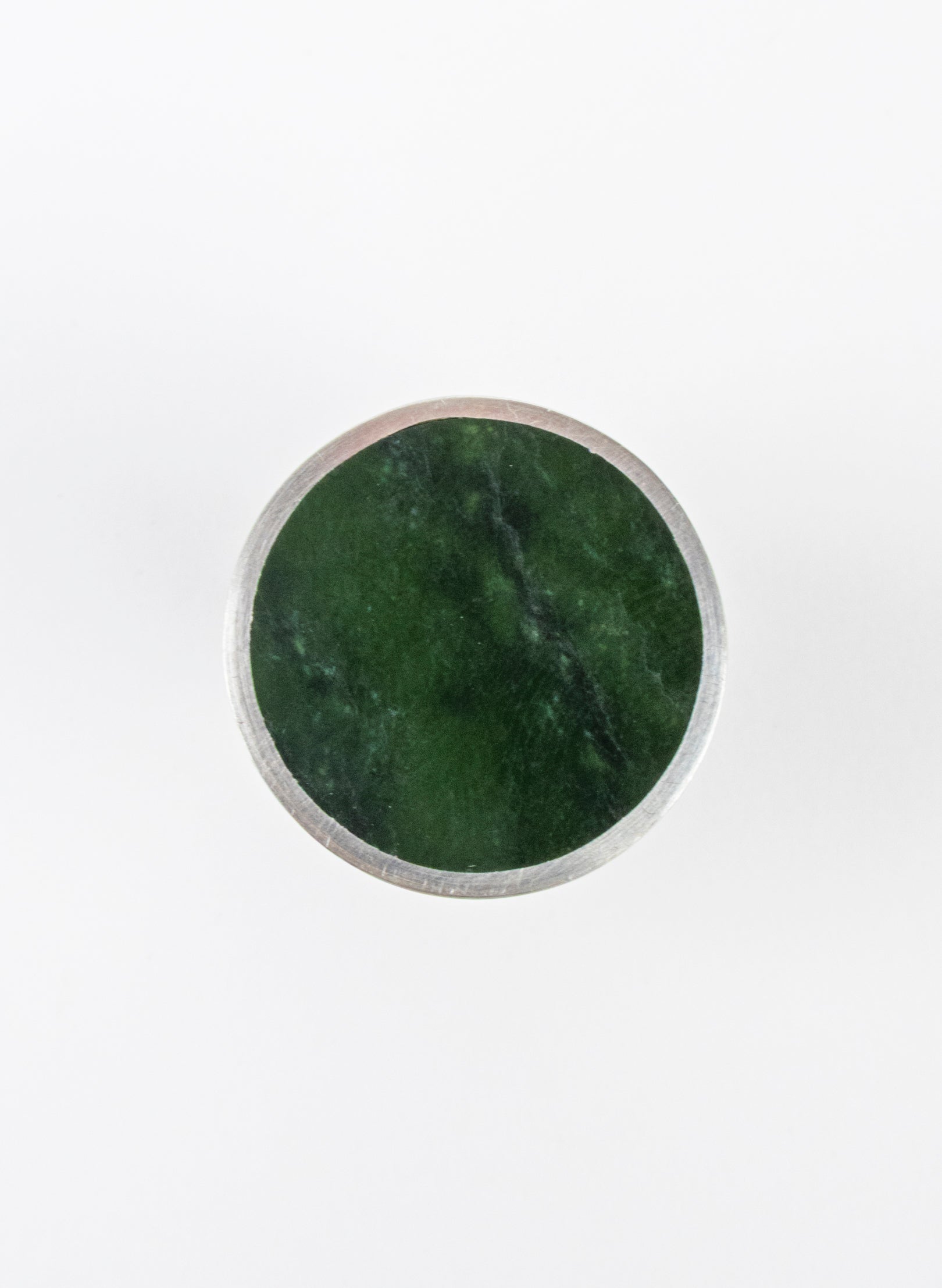 Caim Stirling Silver Pounamu Ring