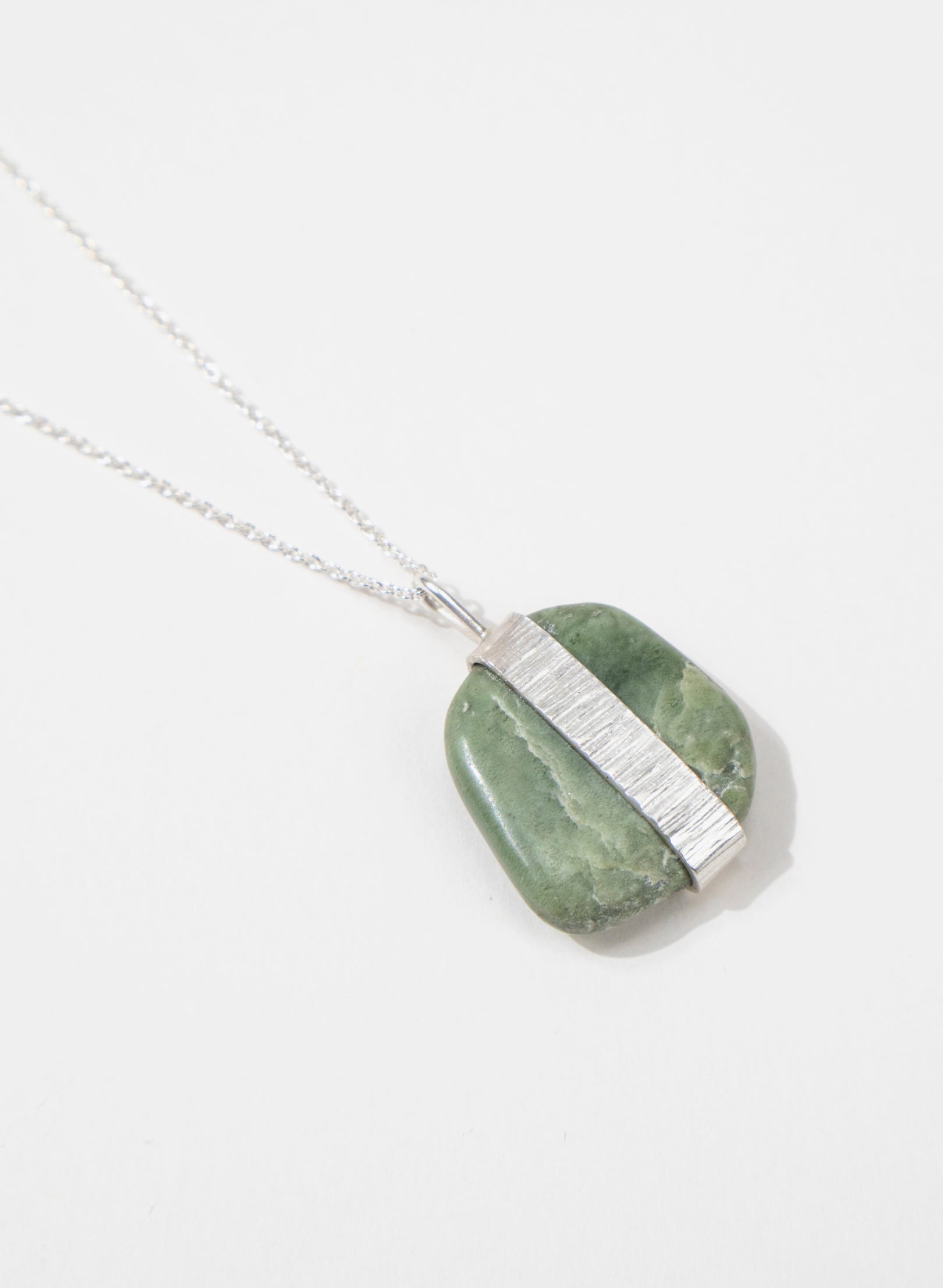 Down to Earth Texture Pendant Necklace