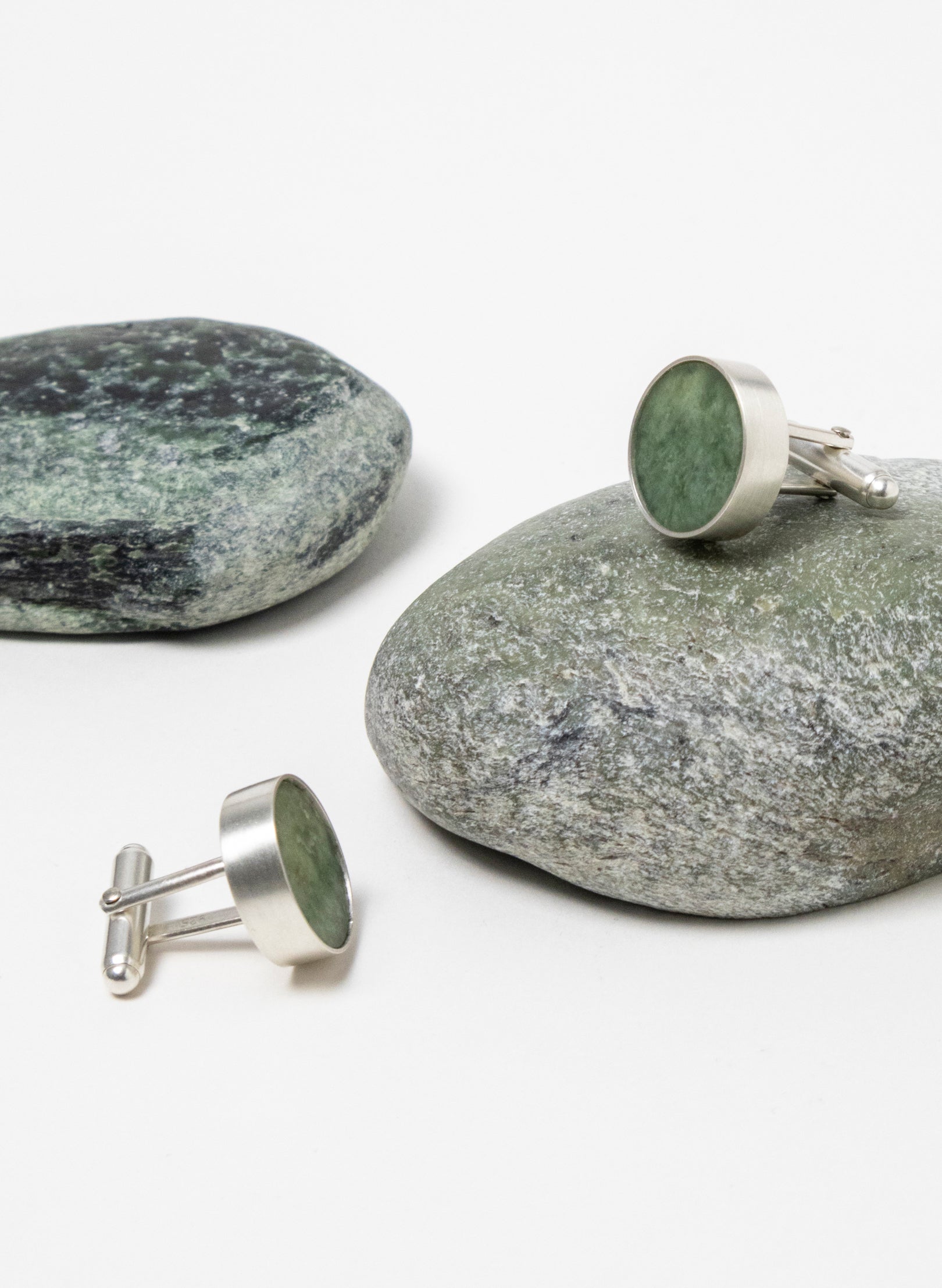Caim Cufflinks - Pounamu