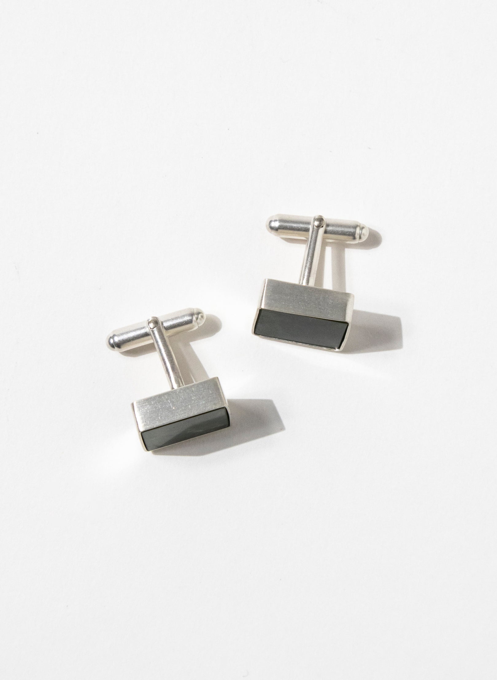Square Cufflinks - Pounamu