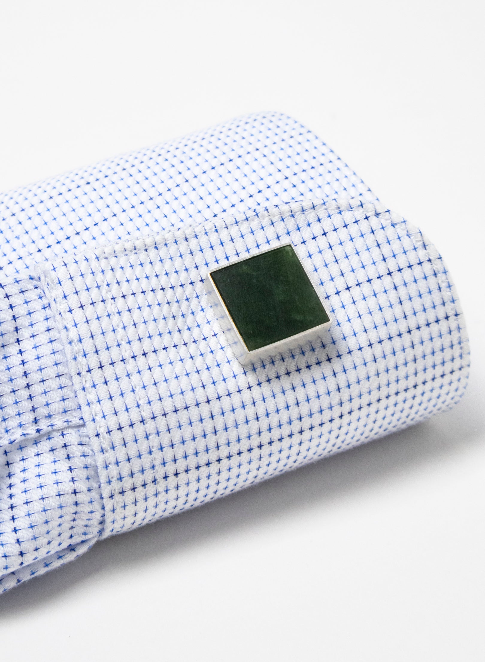 Square Cufflinks - Pounamu