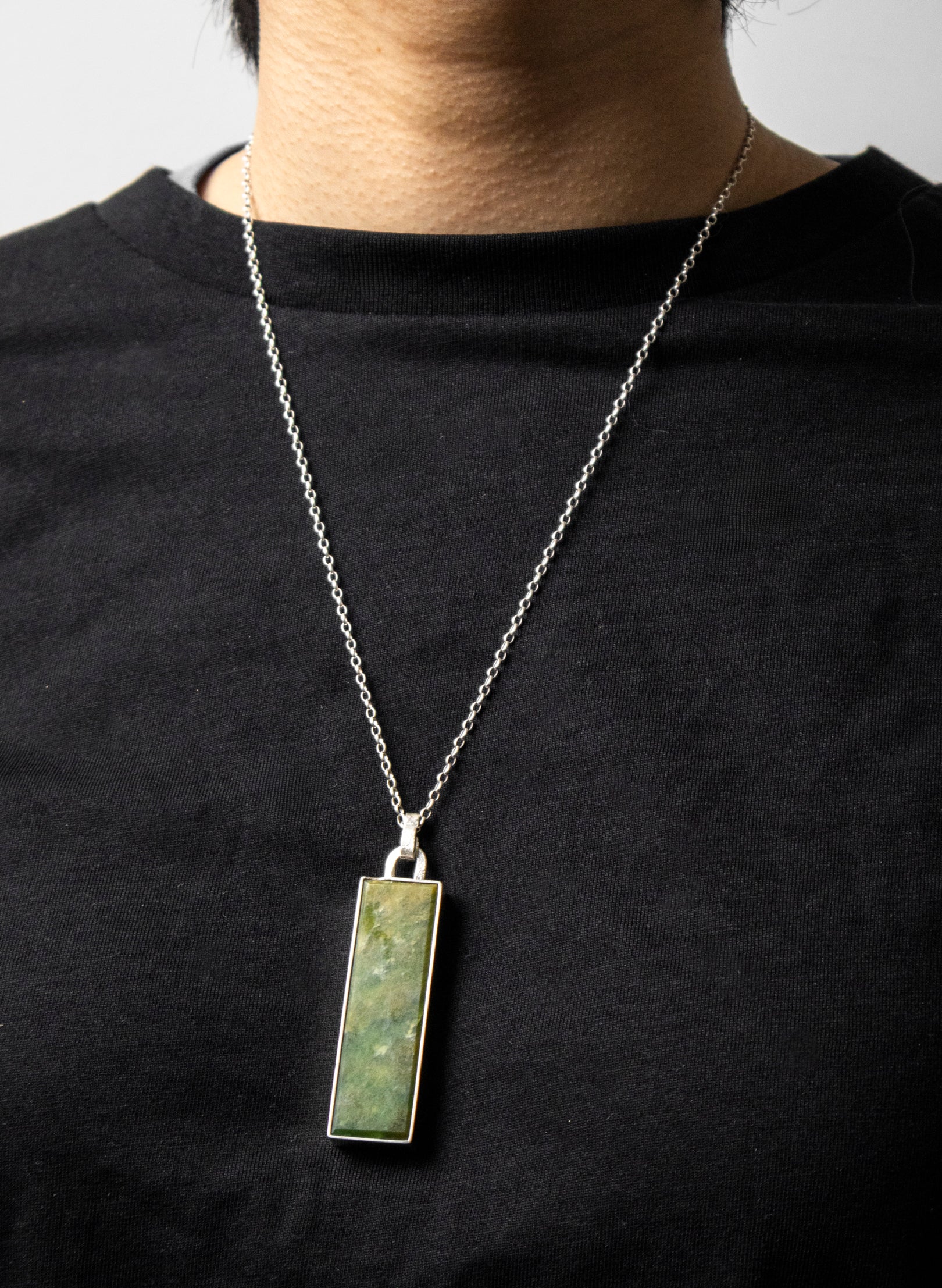 Column Pounamu Pendant