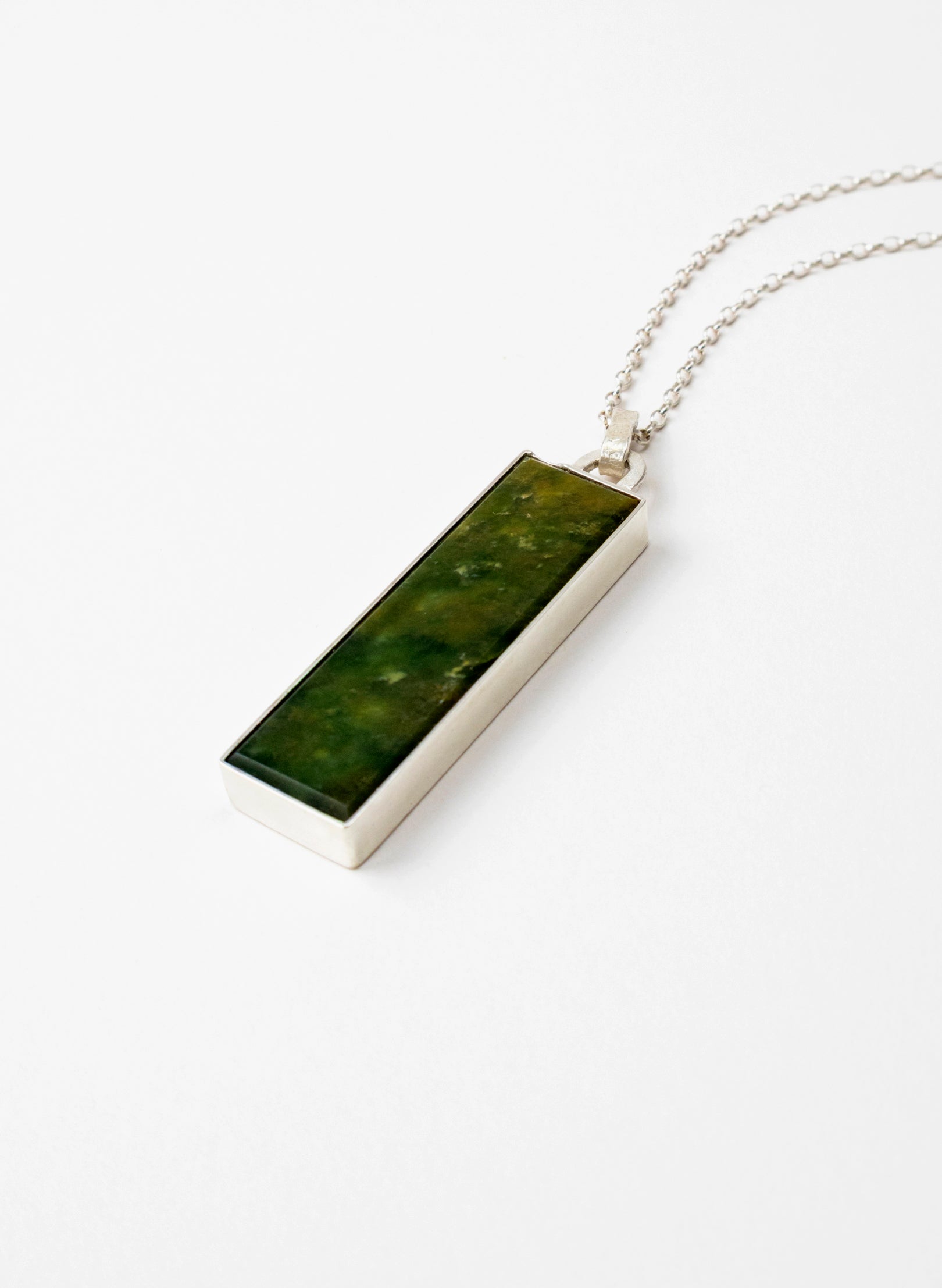 Column Pounamu Pendant