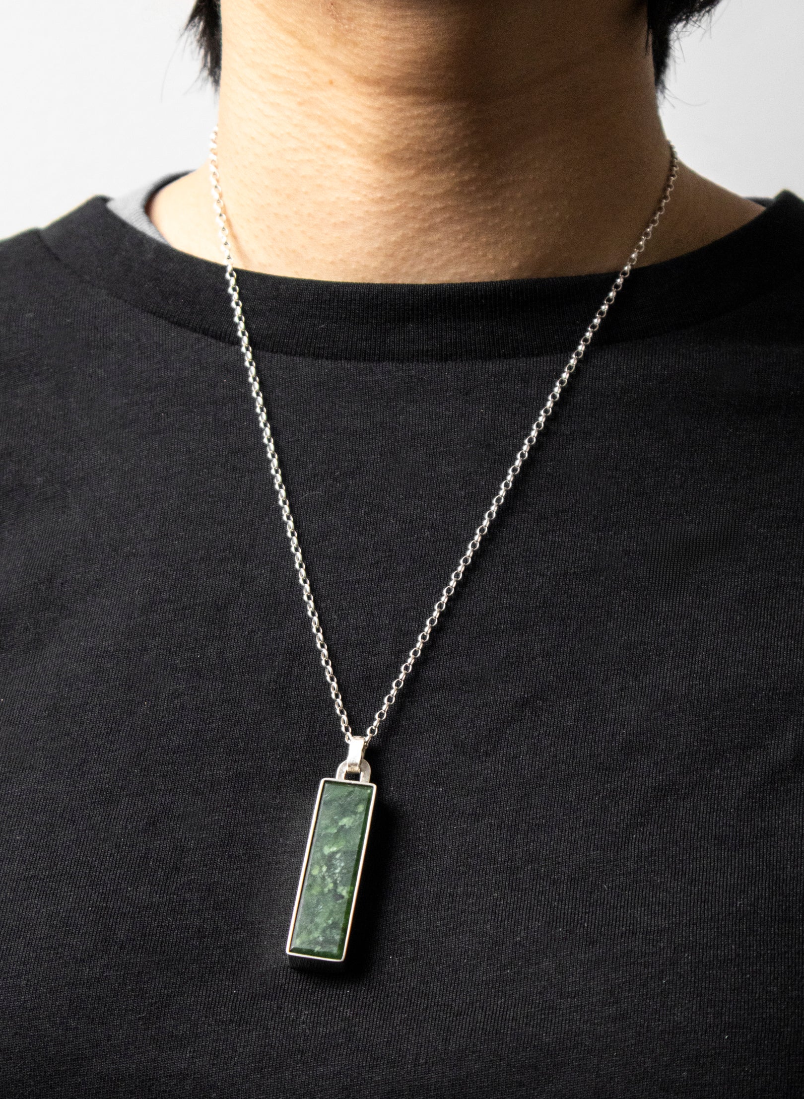 Column Pounamu Pendant