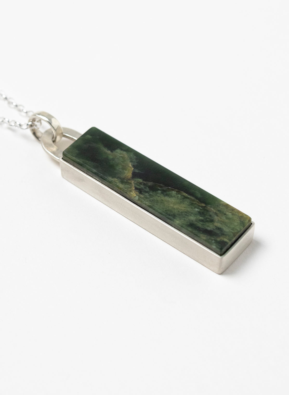 Column Pounamu Pendant