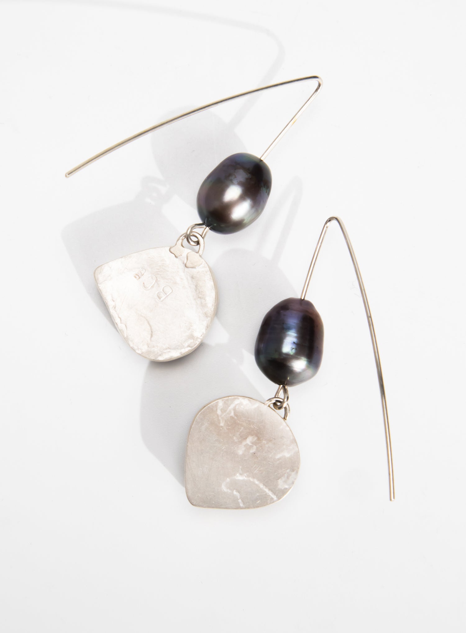 Sapphires &amp; Pearls Earrings