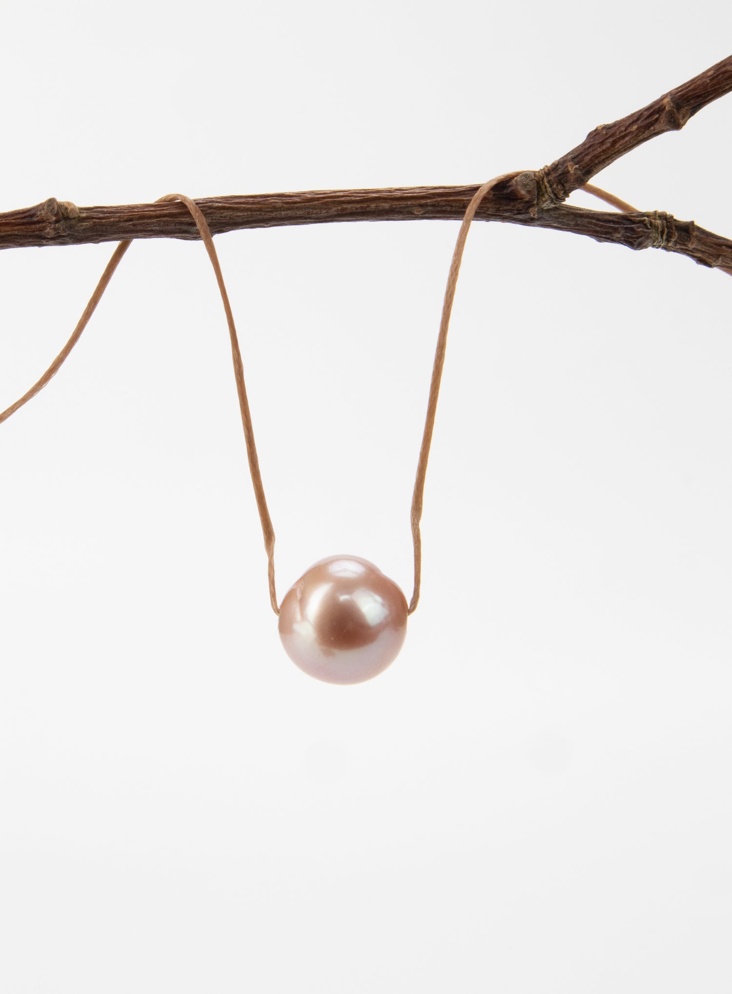 For Mum, you are a real pearl - Hazelnut Necklace