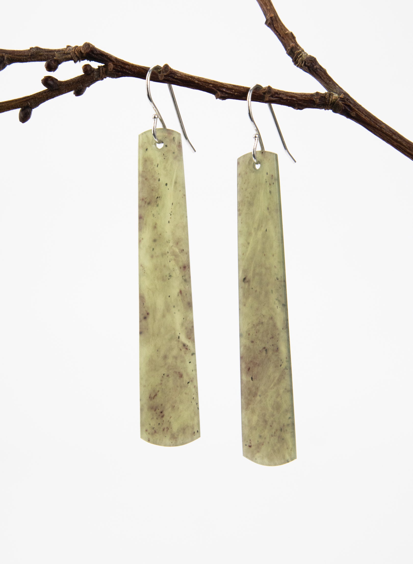 Pounamu Drop Earrings
