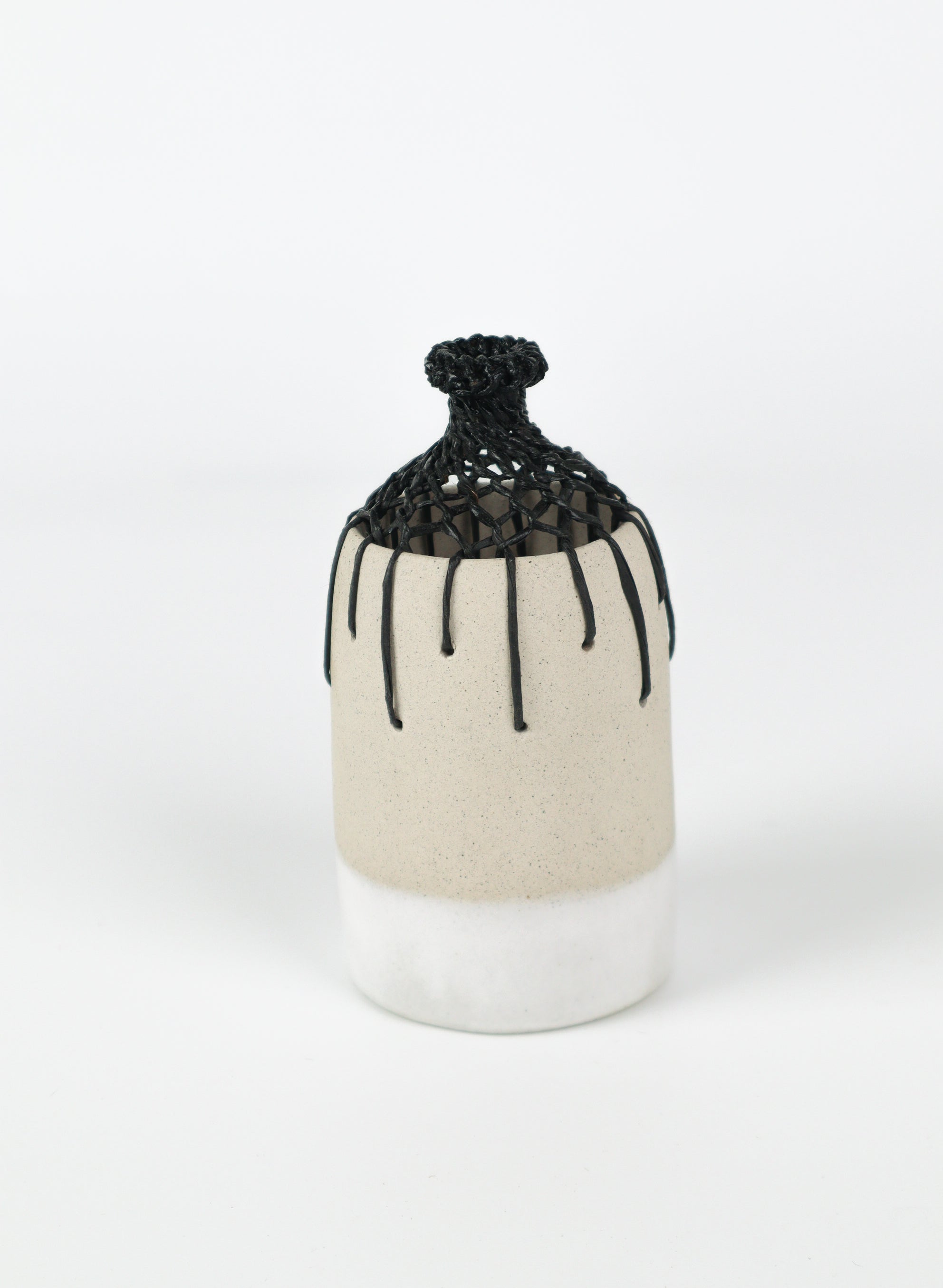 Woven Series: Grey Speckle & Black 5
