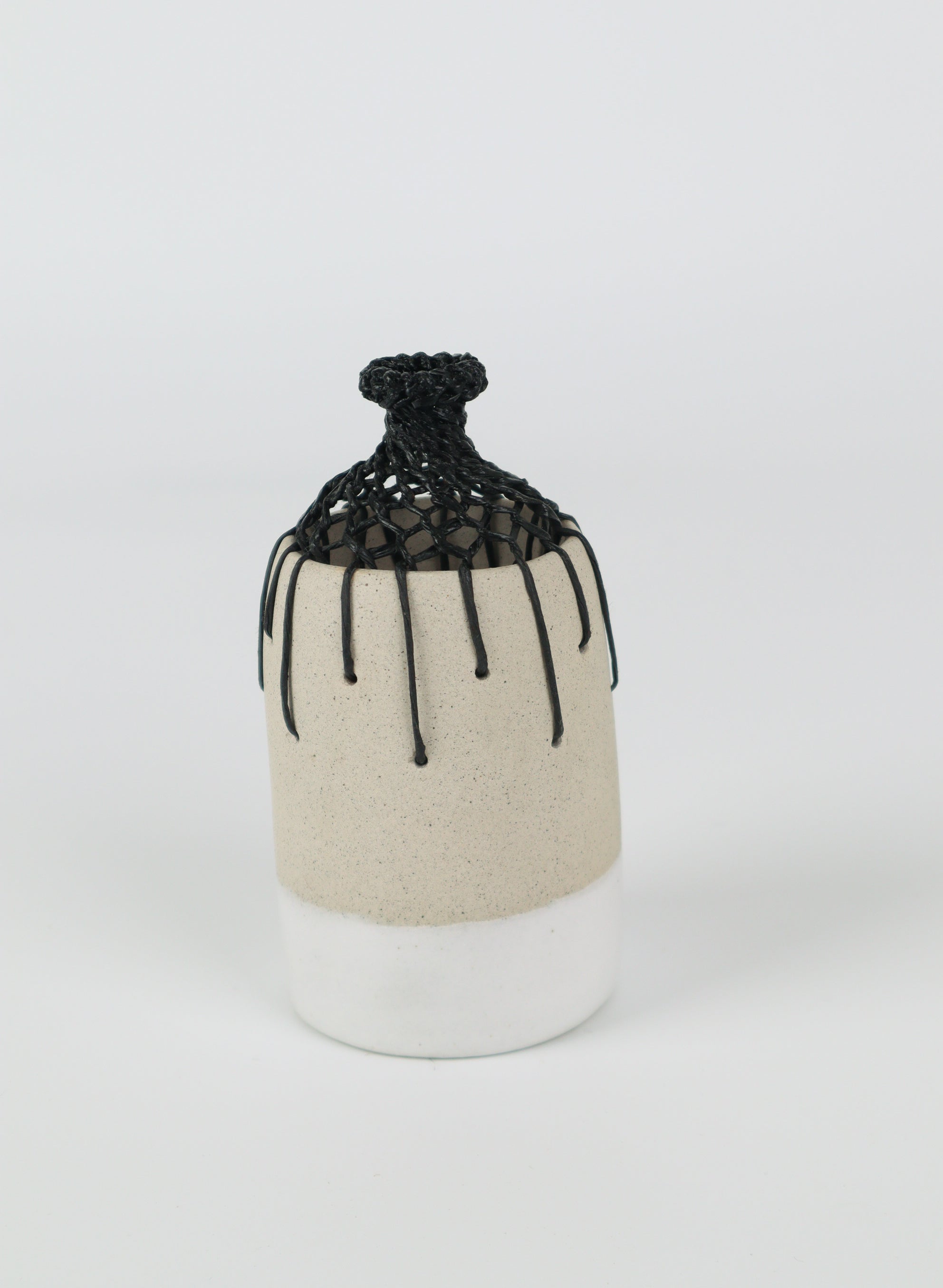 Woven Series: Grey Speckle & Black 5