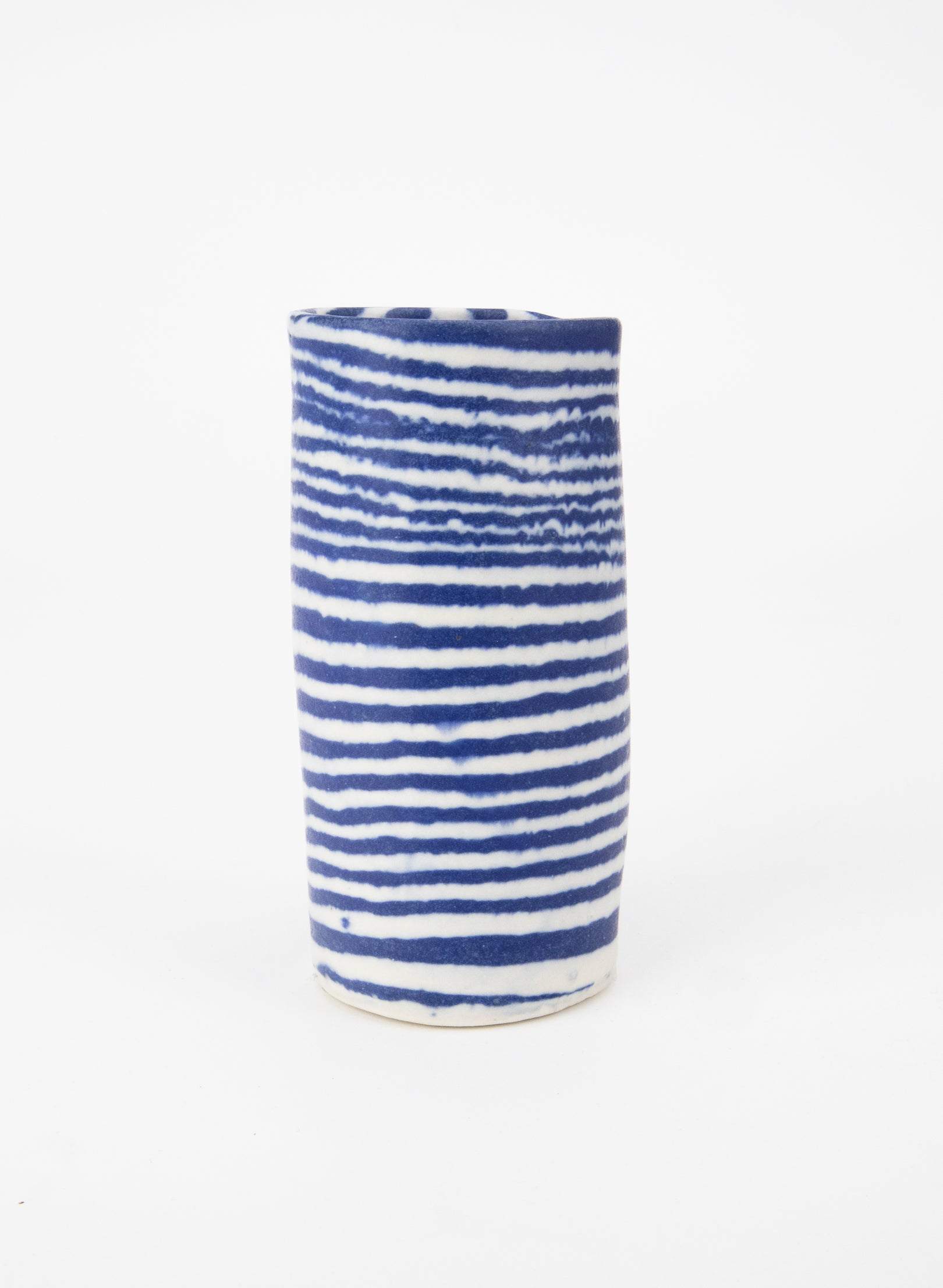 Nerikomi Blue Tiny Vase