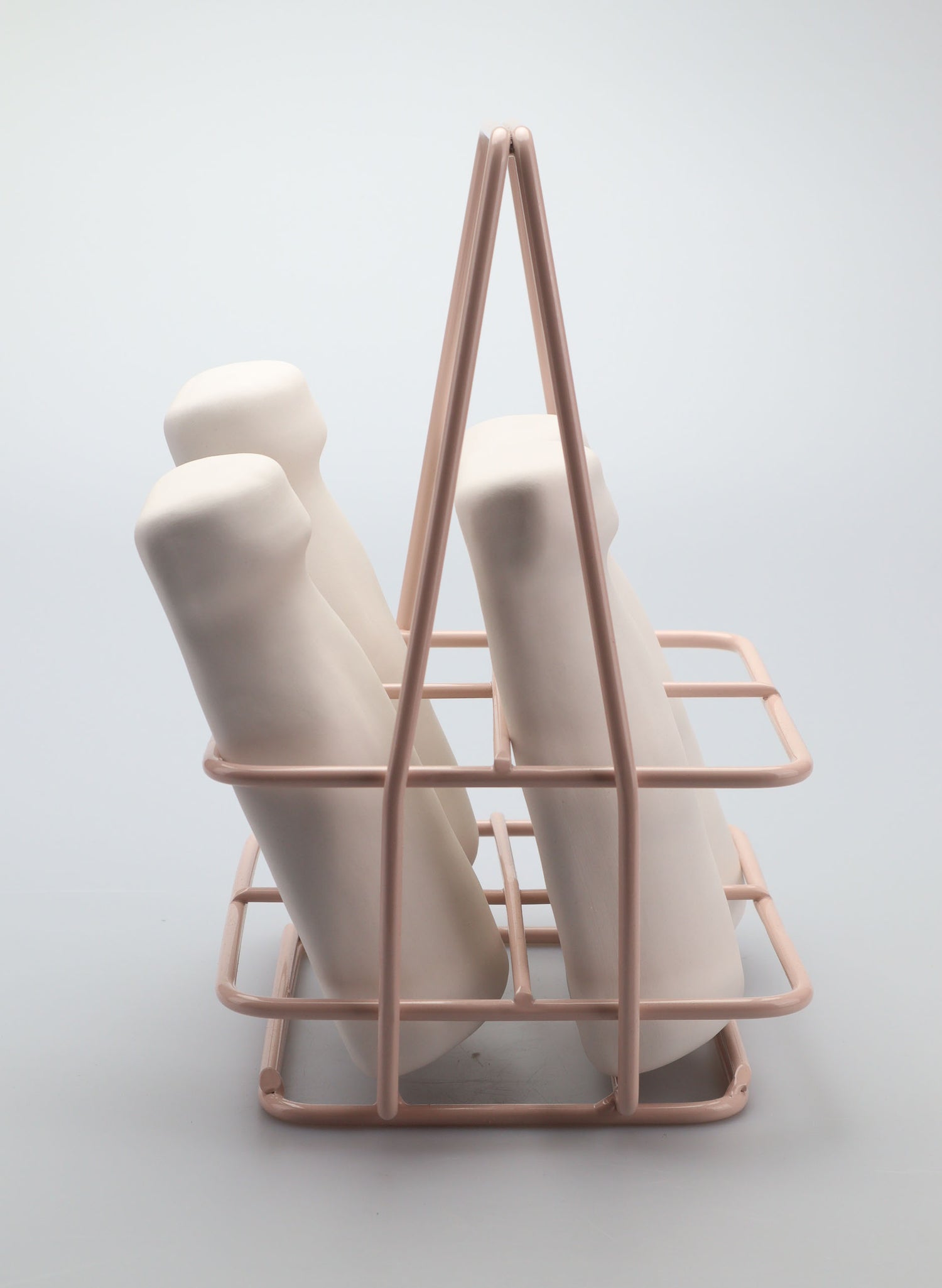 Milk Crate & Bottles in Sage or Blush