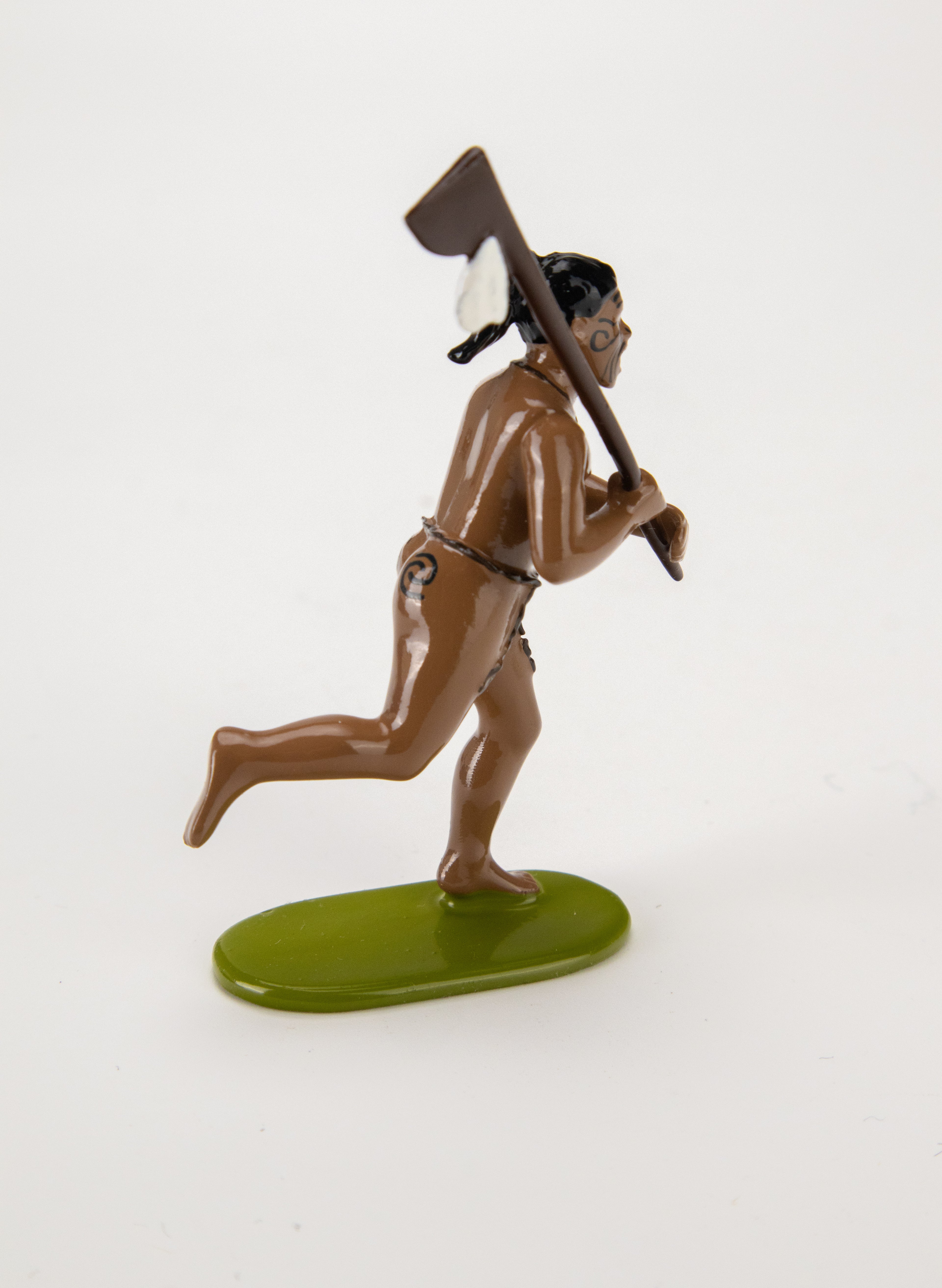 Maori Warrior With Tewhatewha