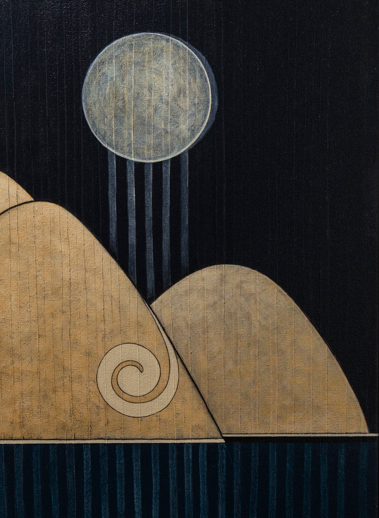 Golden Moonlight - Original Painting