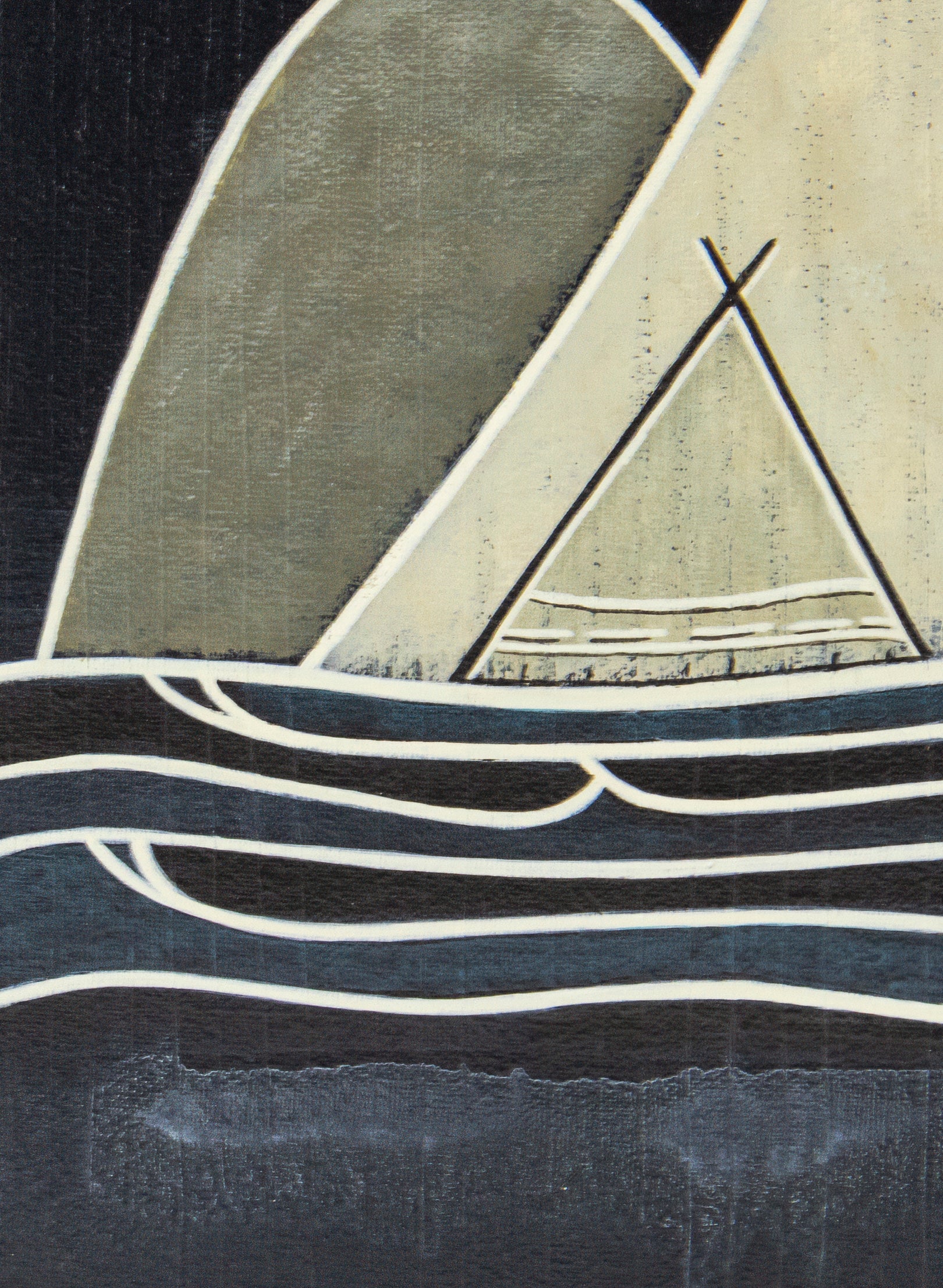 Tarawāhi Riverside - Original Painting