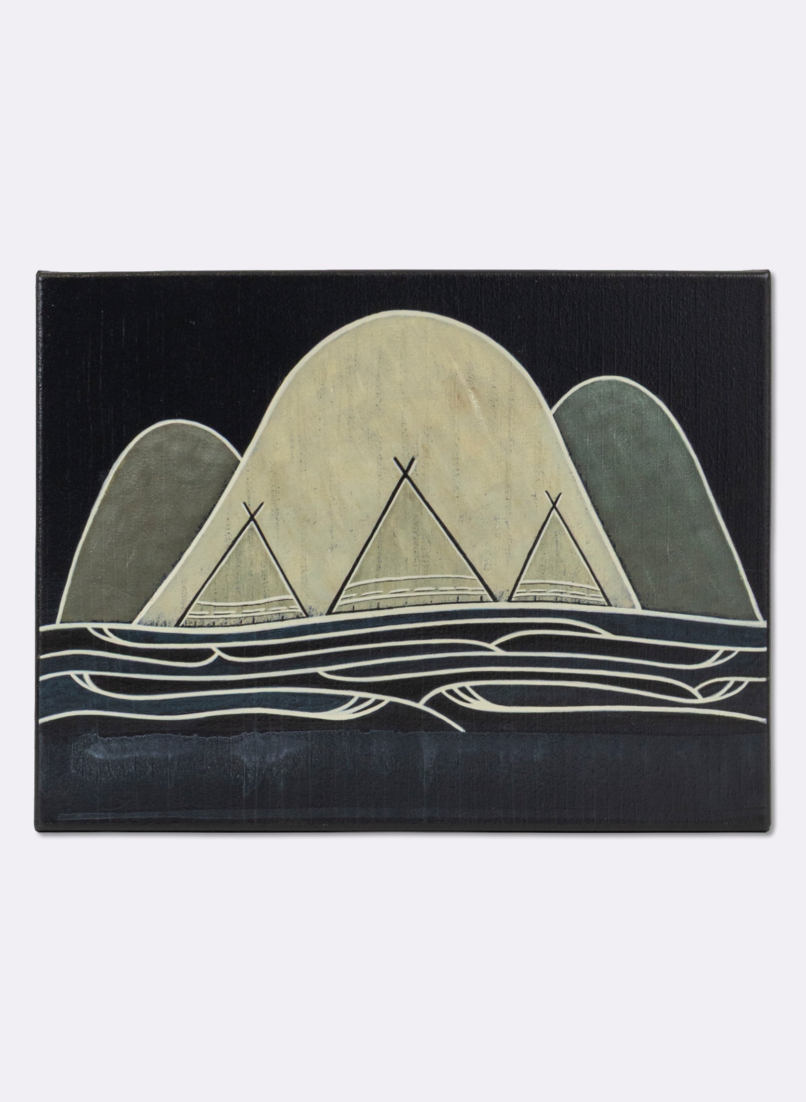 Tarawāhi Riverside - Original Painting