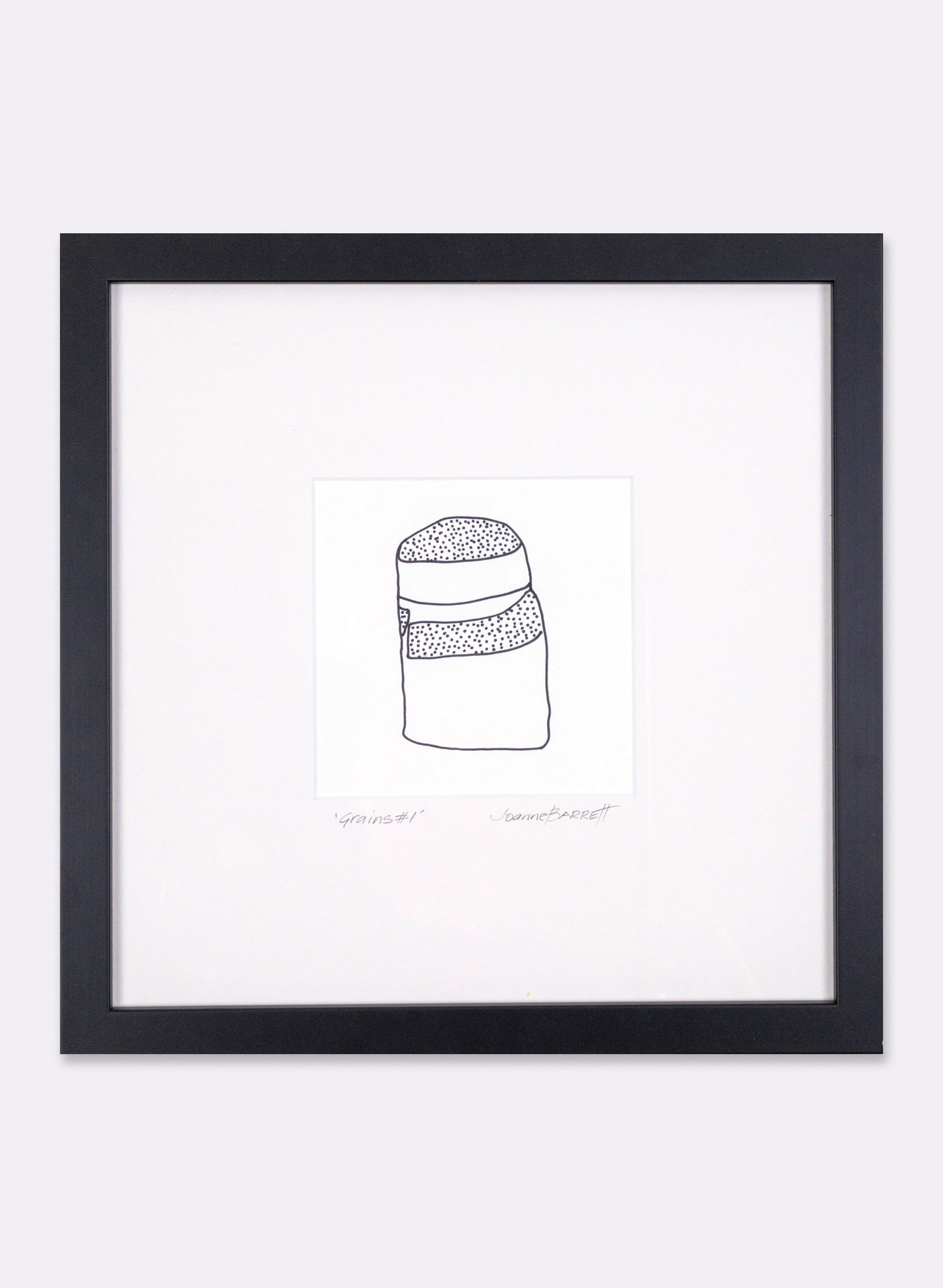 Grains Framed Print