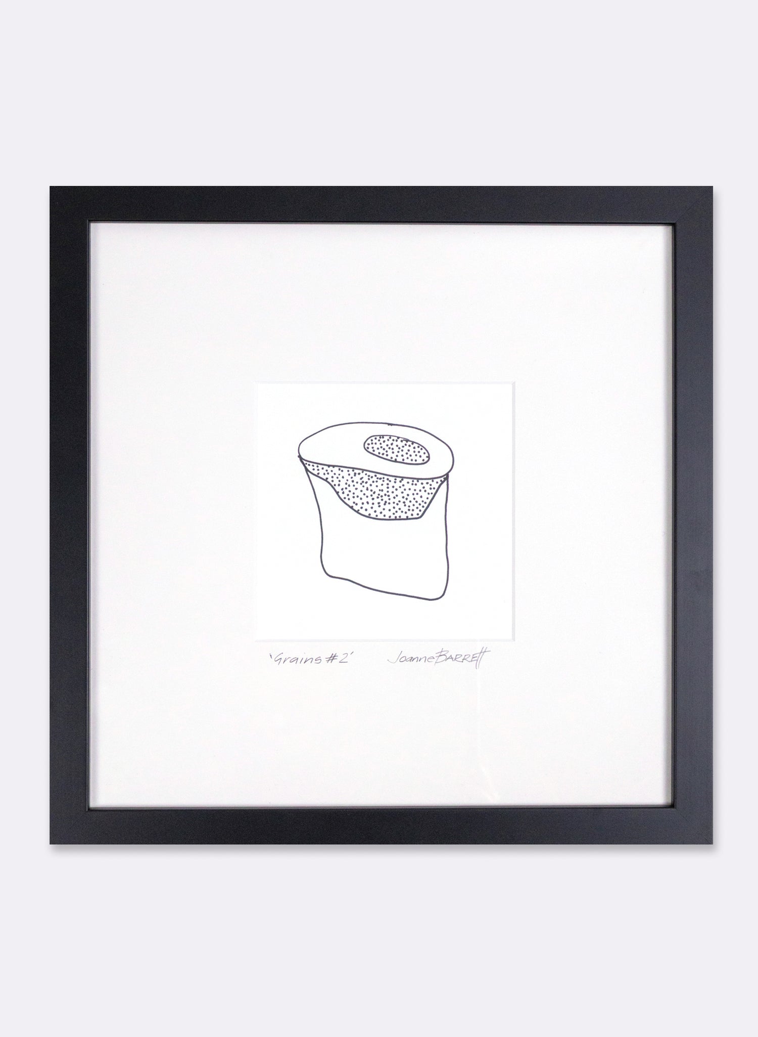 Grains Framed Print
