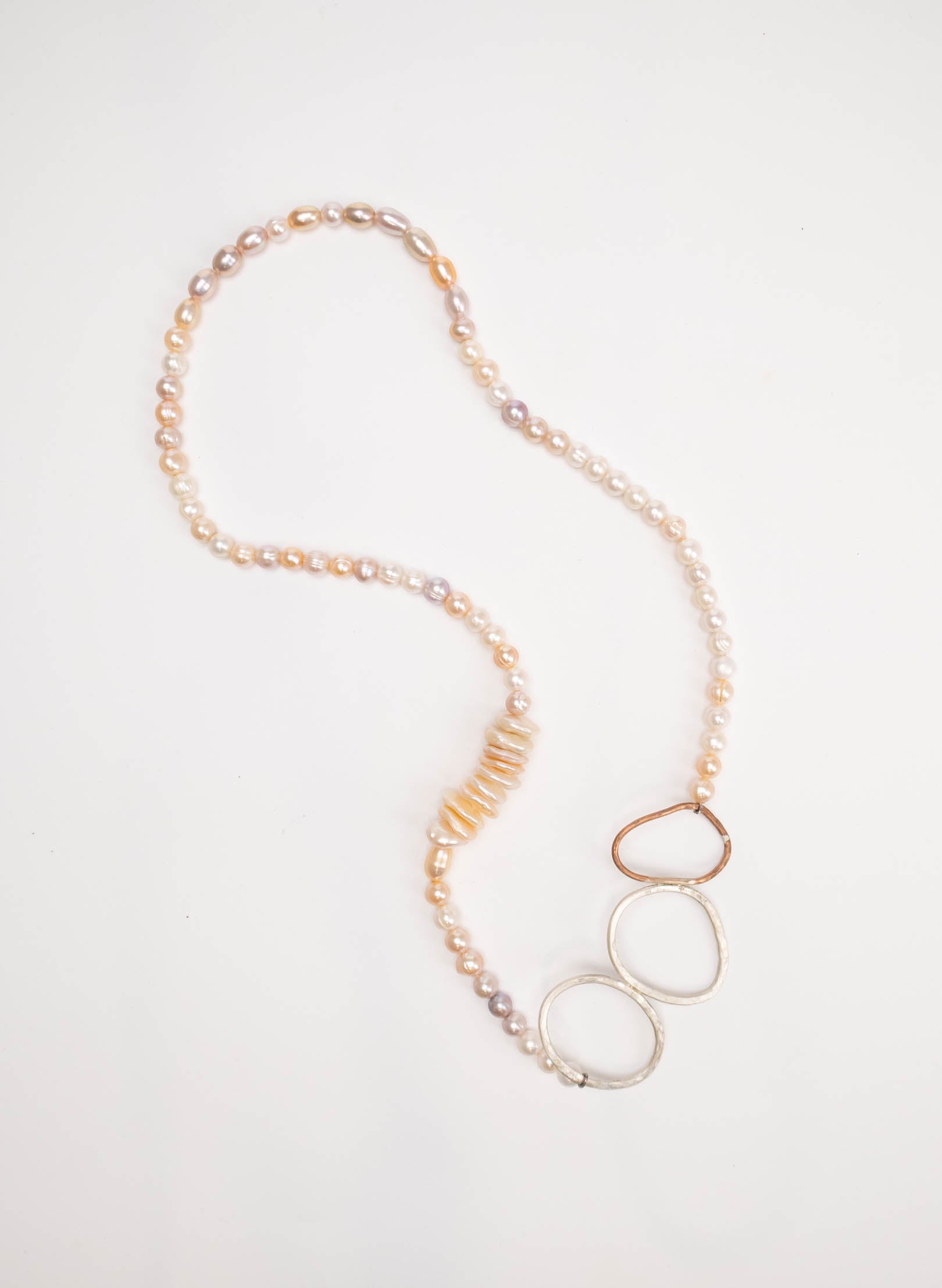 Pebbles & Pearls Necklace