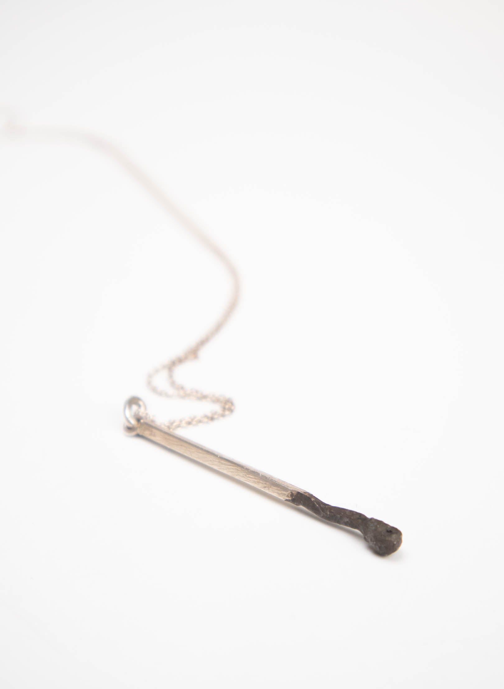 Burnt Match Pendant