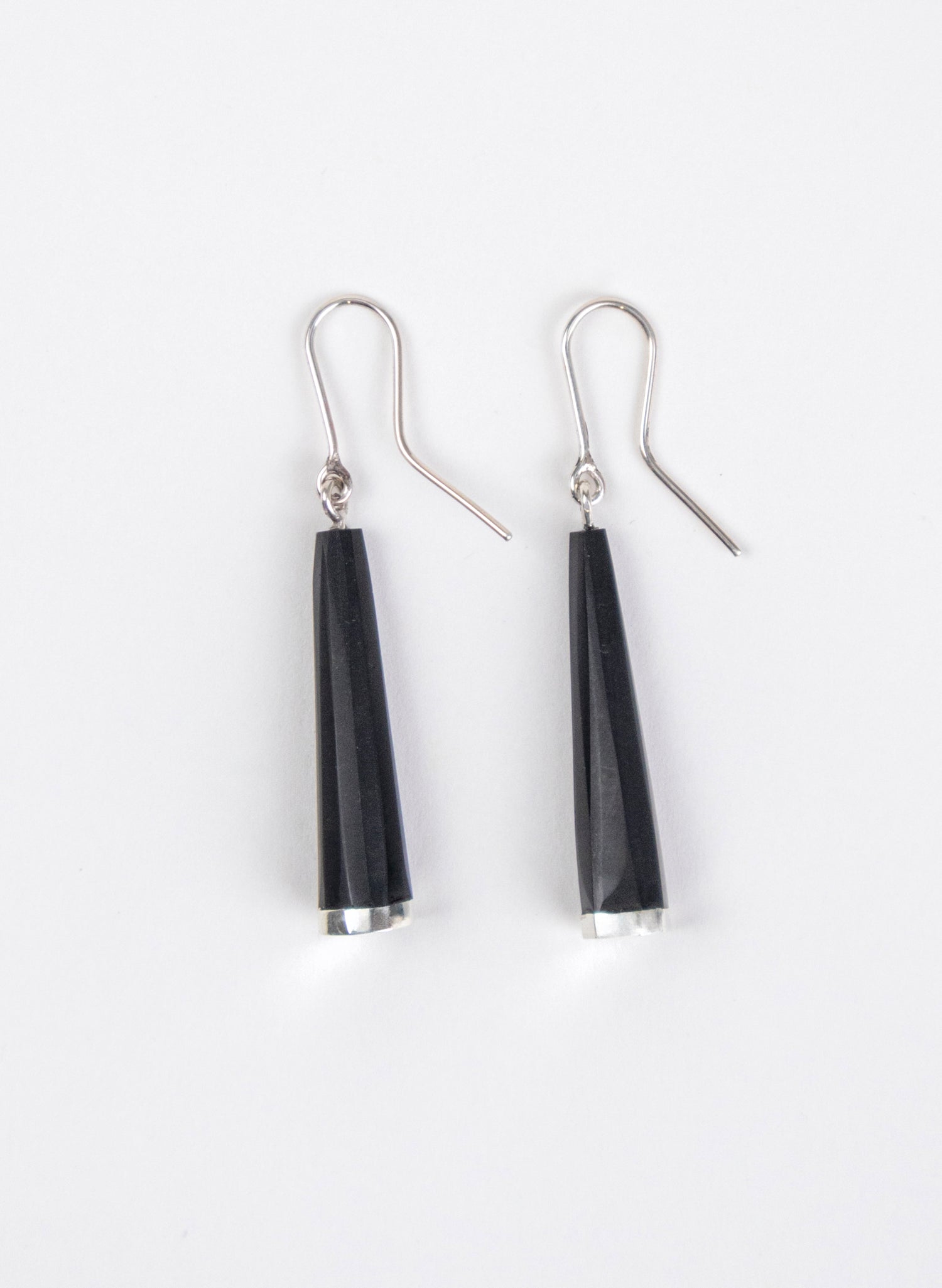 Huia Earrings - Basalt
