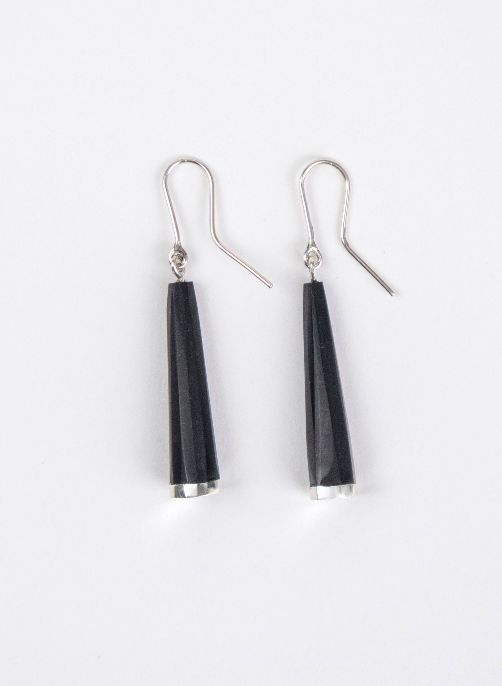 Huia Earrings - Basalt