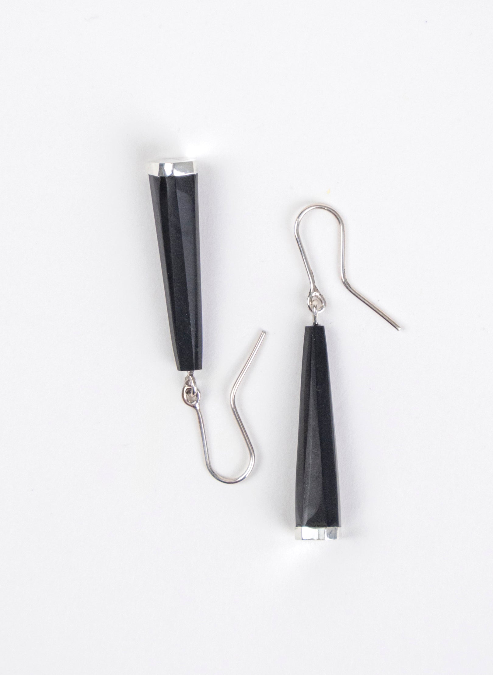 Huia Earrings - Basalt