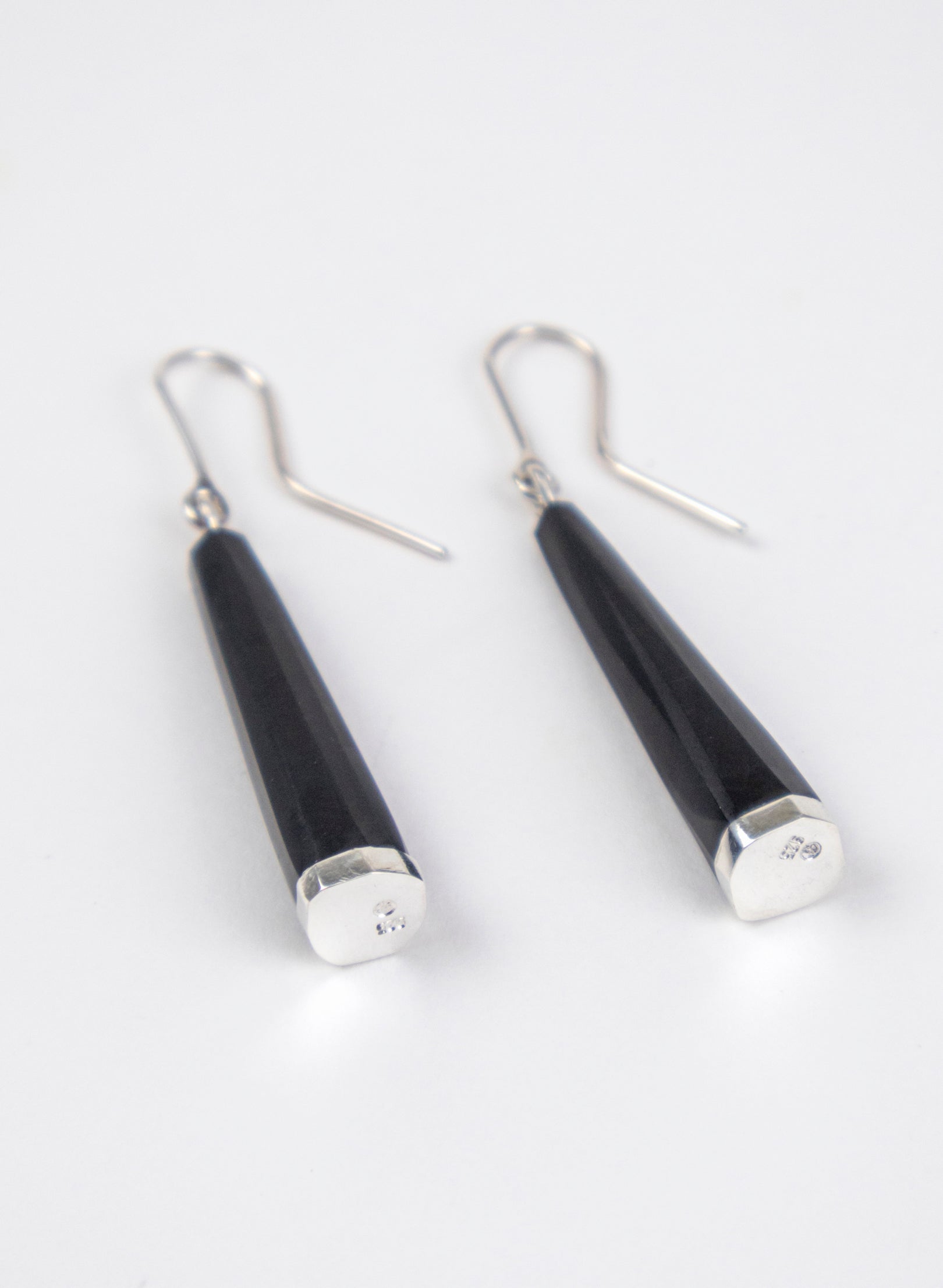 Huia Earrings - Basalt