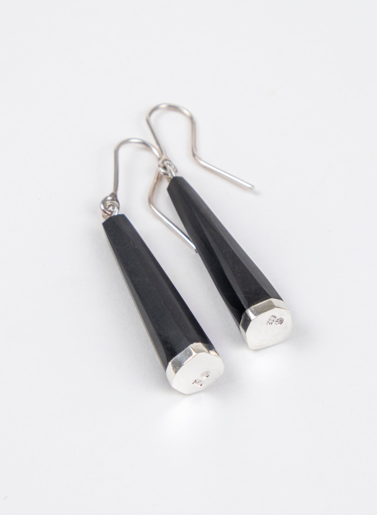Huia Earrings - Basalt